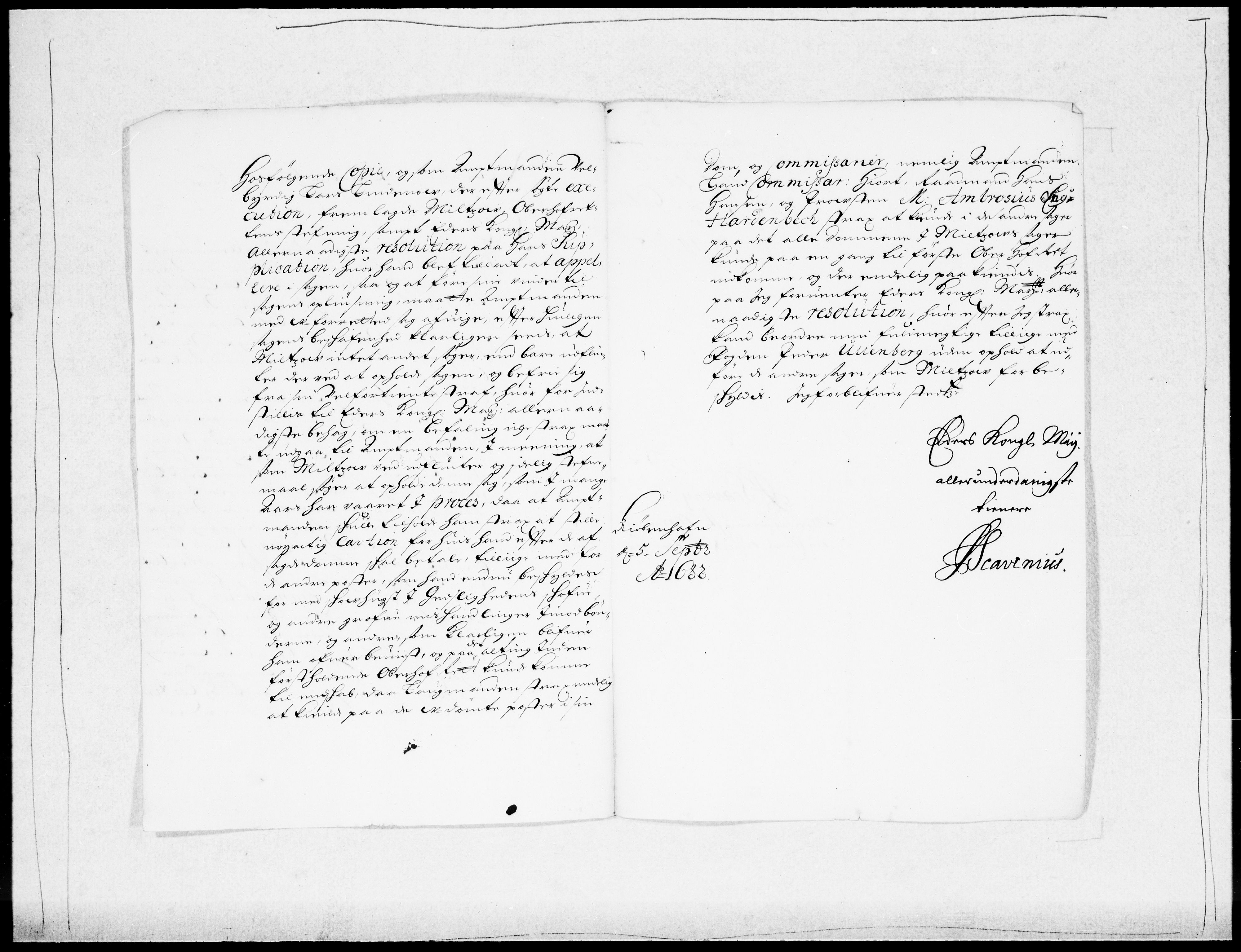Danske Kanselli 1572-1799, AV/RA-EA-3023/F/Fc/Fcc/Fcca/L0035: Norske innlegg 1572-1799, 1682-1683, s. 240