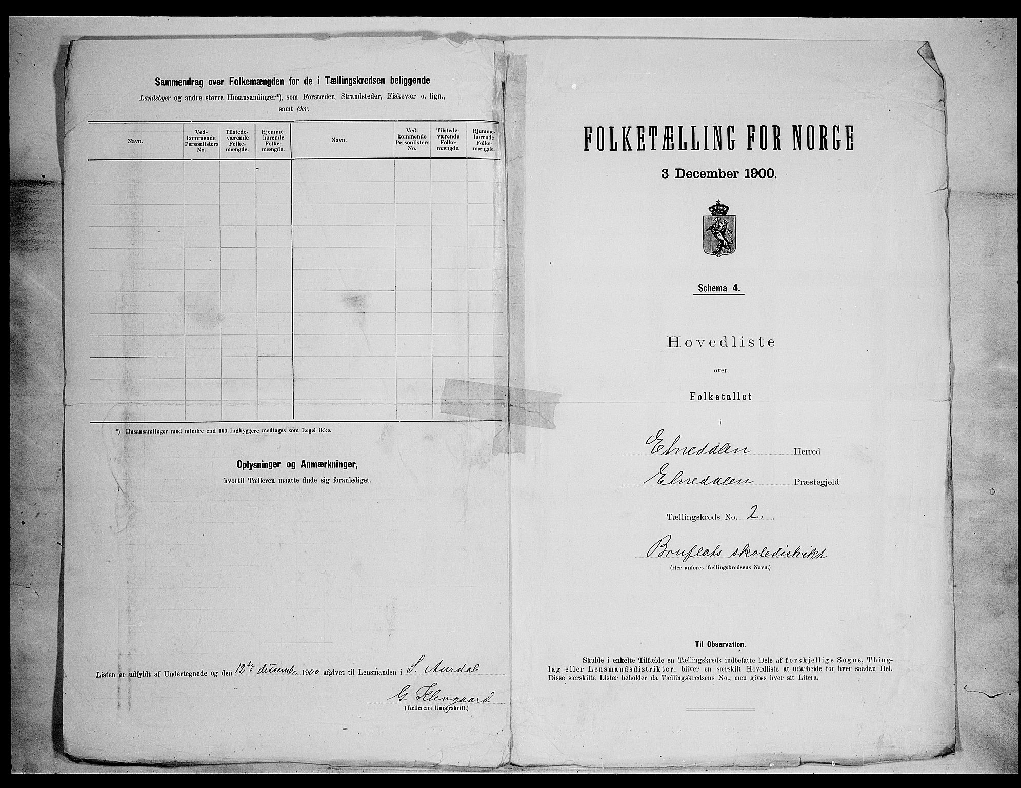 SAH, Folketelling 1900 for 0541 Etnedal herred, 1900, s. 15