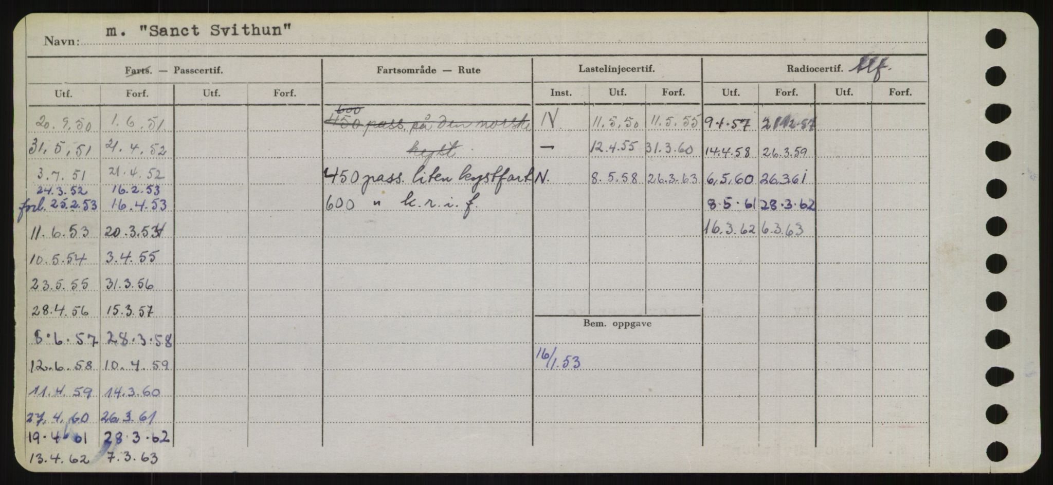 Sjøfartsdirektoratet med forløpere, Skipsmålingen, RA/S-1627/H/Hd/L0032: Fartøy, San-Seve, s. 22