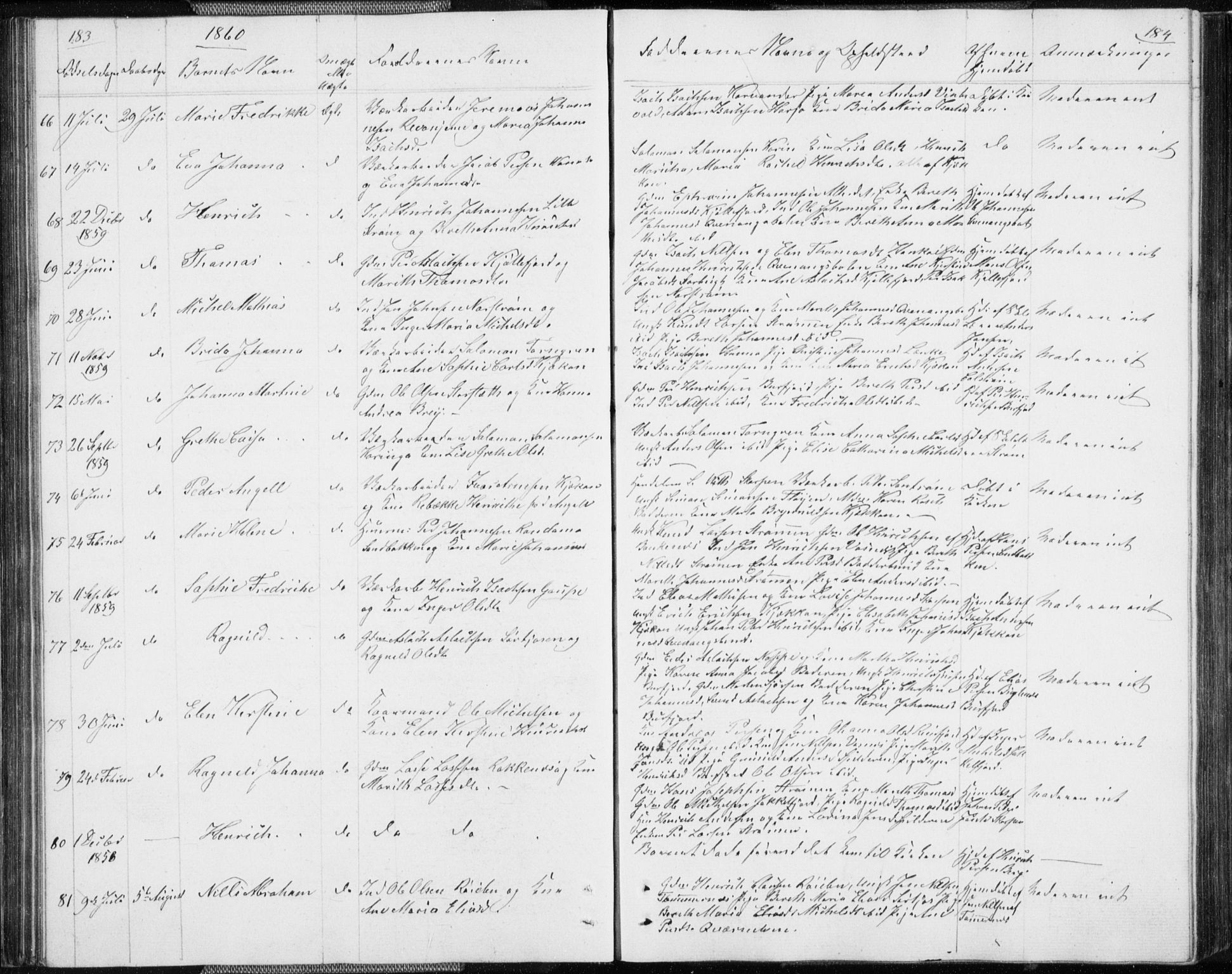 Skjervøy sokneprestkontor, AV/SATØ-S-1300/H/Ha/Hab/L0003klokker: Klokkerbok nr. 3, 1849-1861, s. 183-184