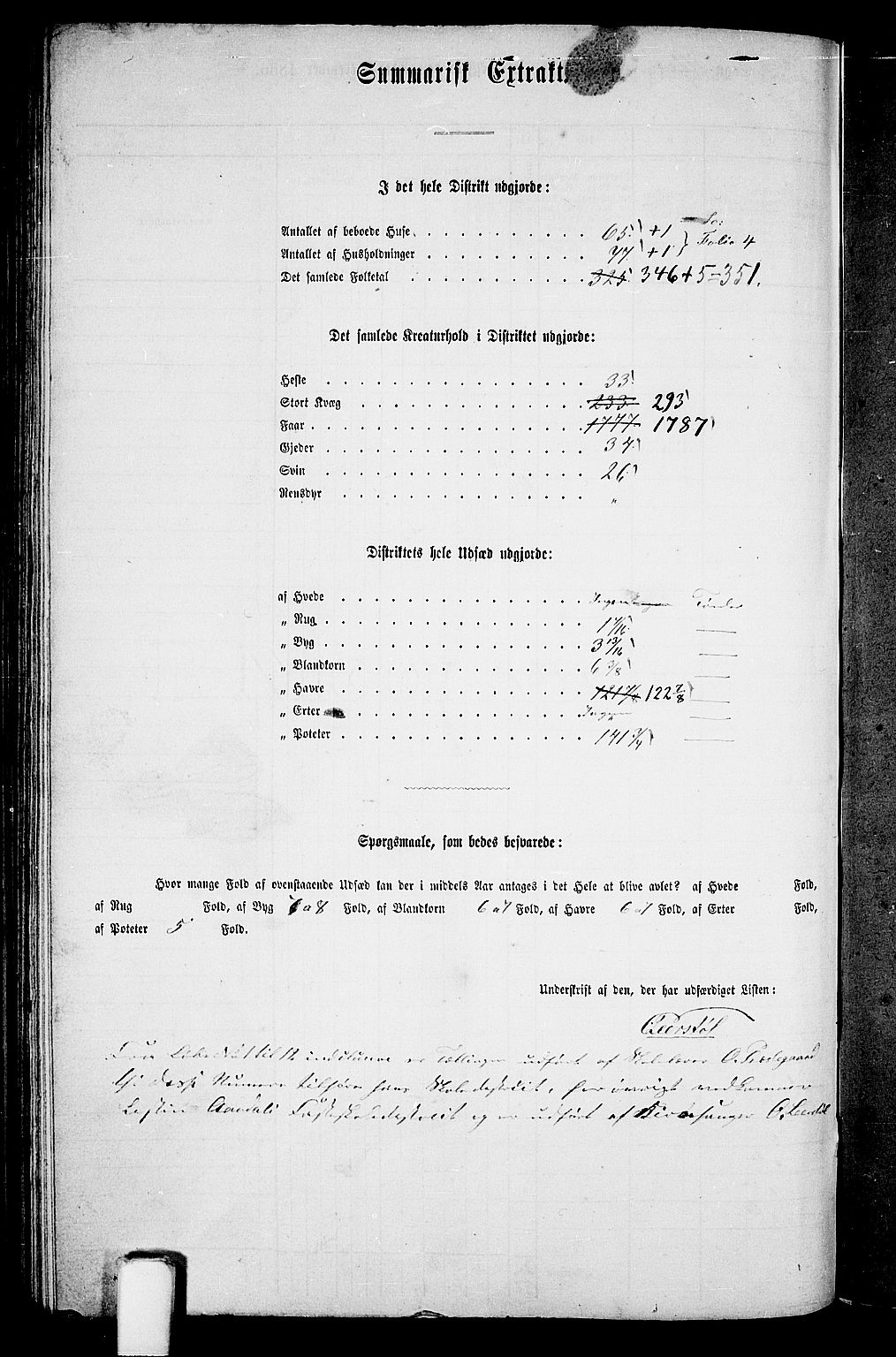 RA, Folketelling 1865 for 1133P Hjelmeland prestegjeld, 1865, s. 161