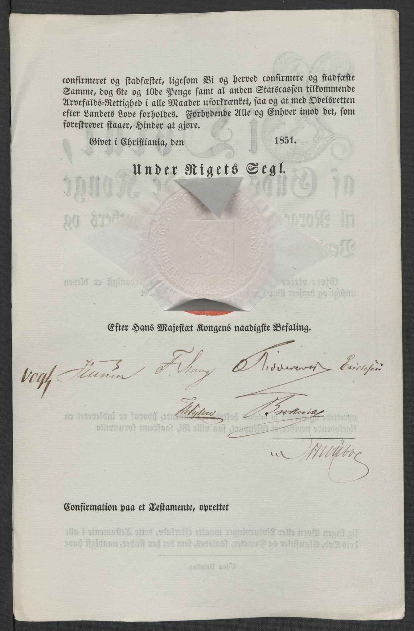 Christie, Wilhelm Frimann Koren, AV/RA-PA-0014/F/L0005: Christies dokumenter fra Stortinget, 1815-1816, s. 276