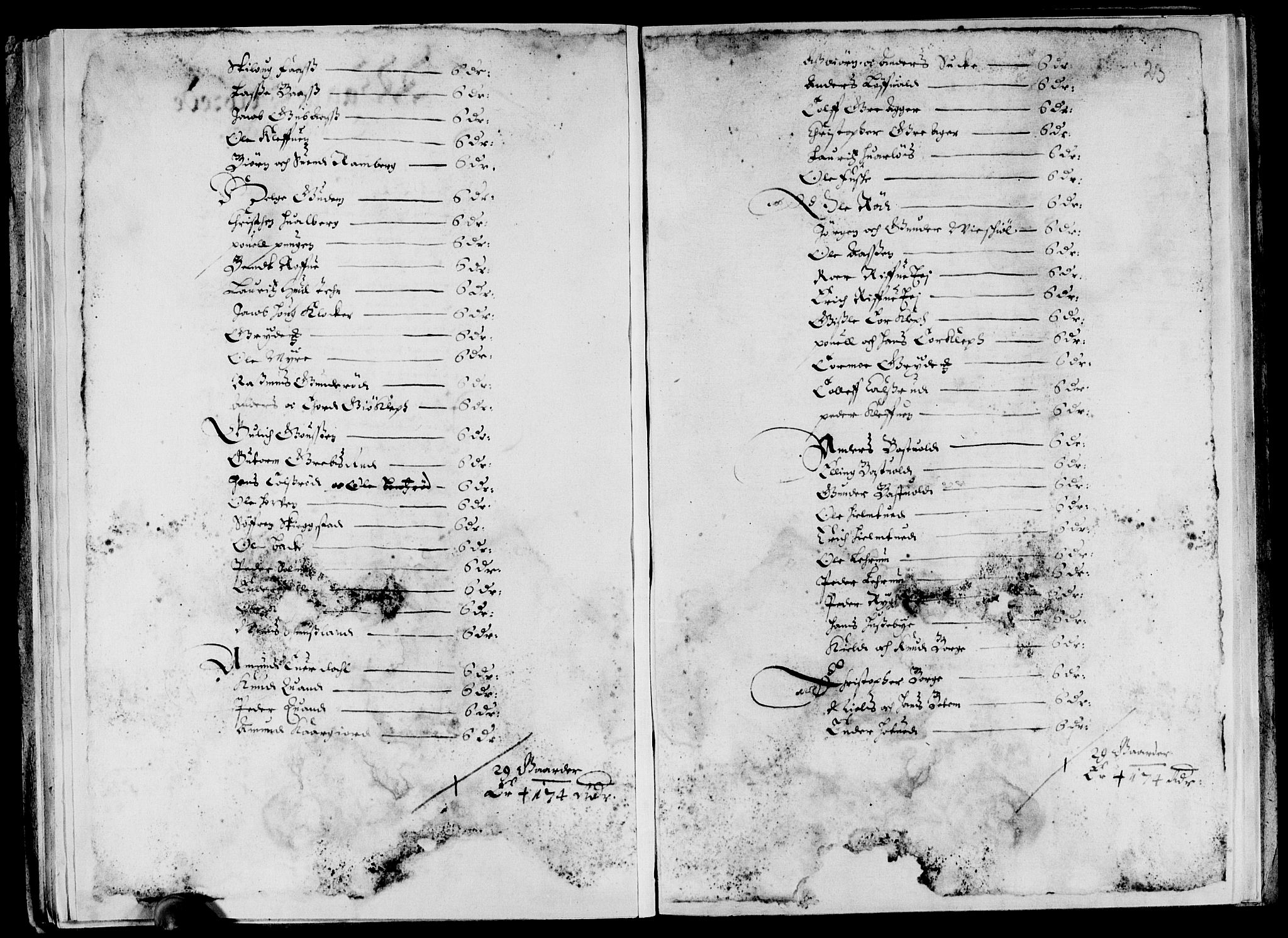 Rentekammeret inntil 1814, Reviderte regnskaper, Lensregnskaper, AV/RA-EA-5023/R/Rb/Rbo/L0028: Tønsberg len, 1647-1649