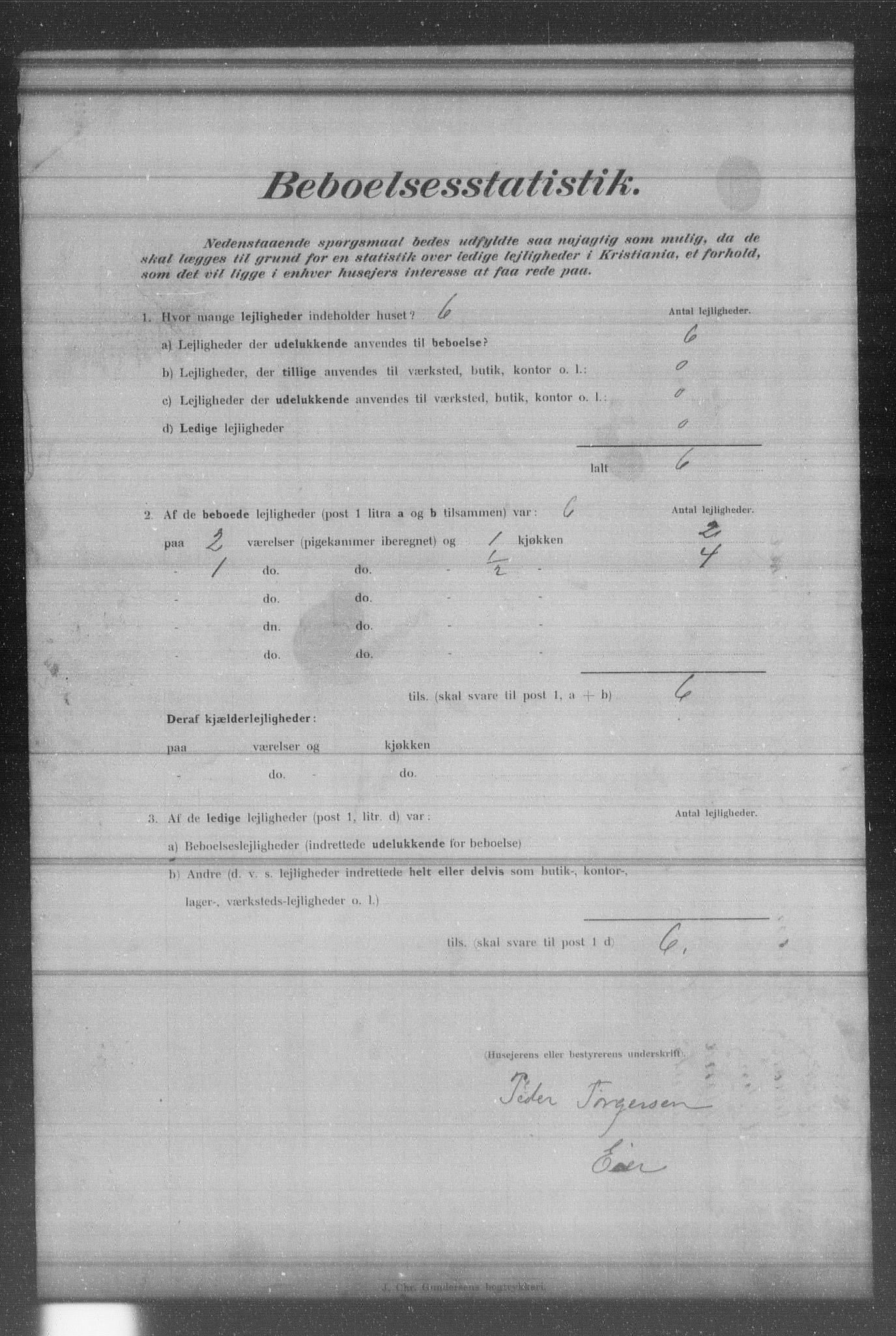 OBA, Kommunal folketelling 31.12.1902 for Kristiania kjøpstad, 1902, s. 10908