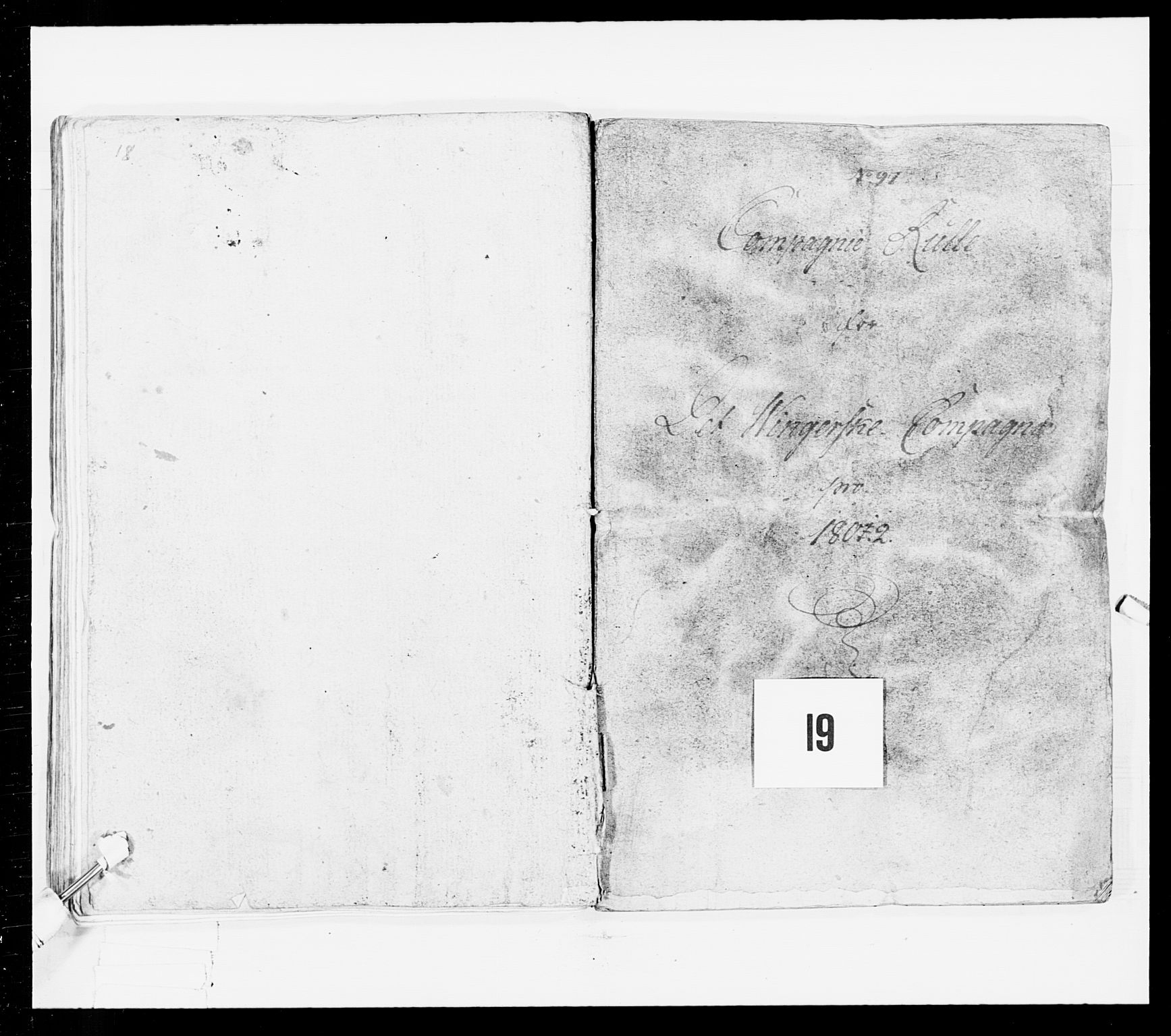 Generalitets- og kommissariatskollegiet, Det kongelige norske kommissariatskollegium, AV/RA-EA-5420/E/Eh/L0025: Skiløperkompaniene, 1766-1803, s. 295
