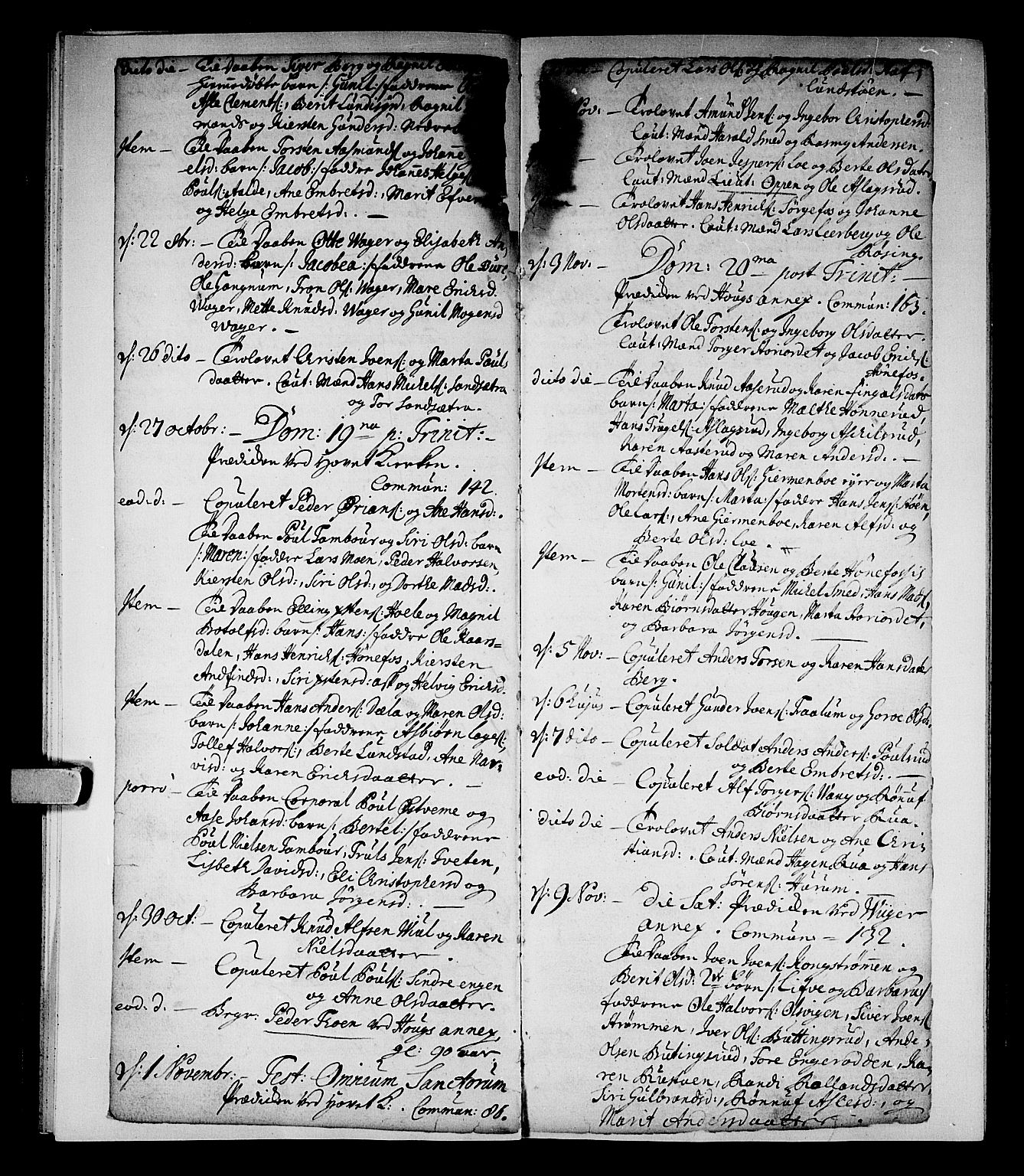 Norderhov kirkebøker, AV/SAKO-A-237/F/Fa/L0002b: Ministerialbok nr. 2B, 1726-1739, s. 294-295