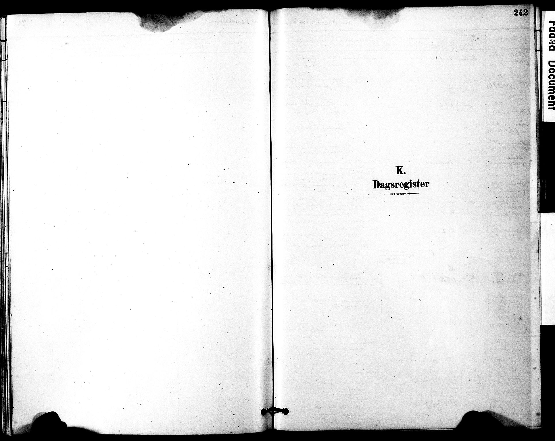 Ministerialprotokoller, klokkerbøker og fødselsregistre - Møre og Romsdal, AV/SAT-A-1454/525/L0374: Ministerialbok nr. 525A04, 1880-1899, s. 242