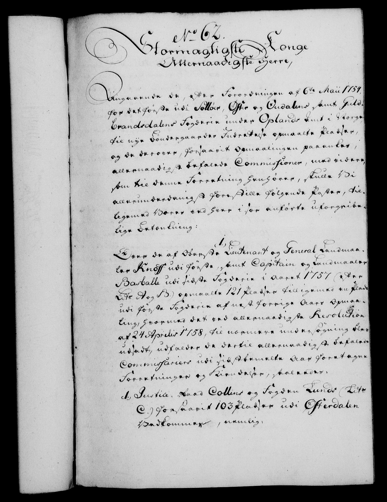 Rentekammeret, Kammerkanselliet, RA/EA-3111/G/Gf/Gfa/L0041: Norsk relasjons- og resolusjonsprotokoll (merket RK 52.41), 1759, s. 316