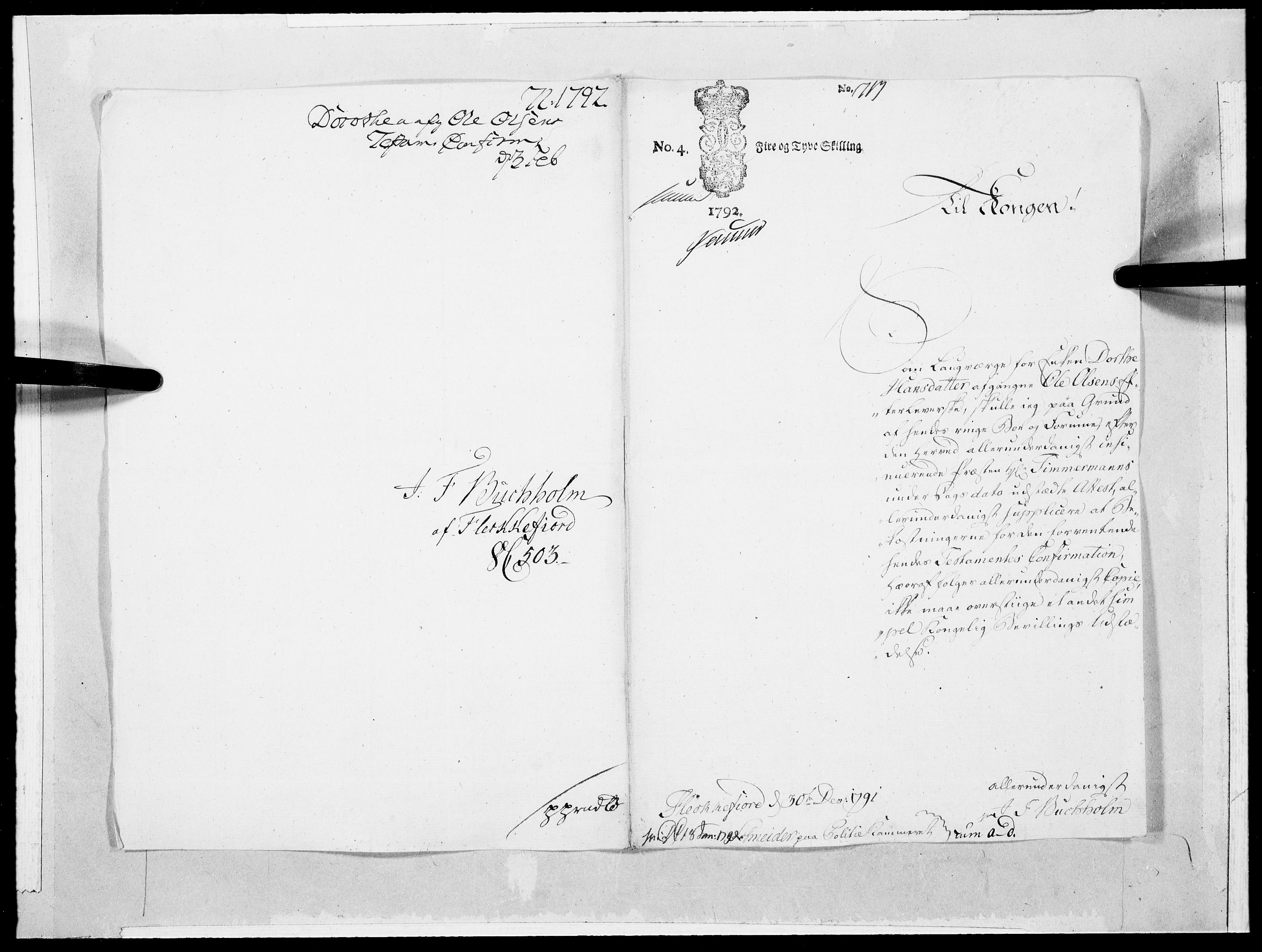 Danske Kanselli 1572-1799, AV/RA-EA-3023/F/Fc/Fcc/Fcca/L0287: Norske innlegg 1572-1799, 1792, s. 200