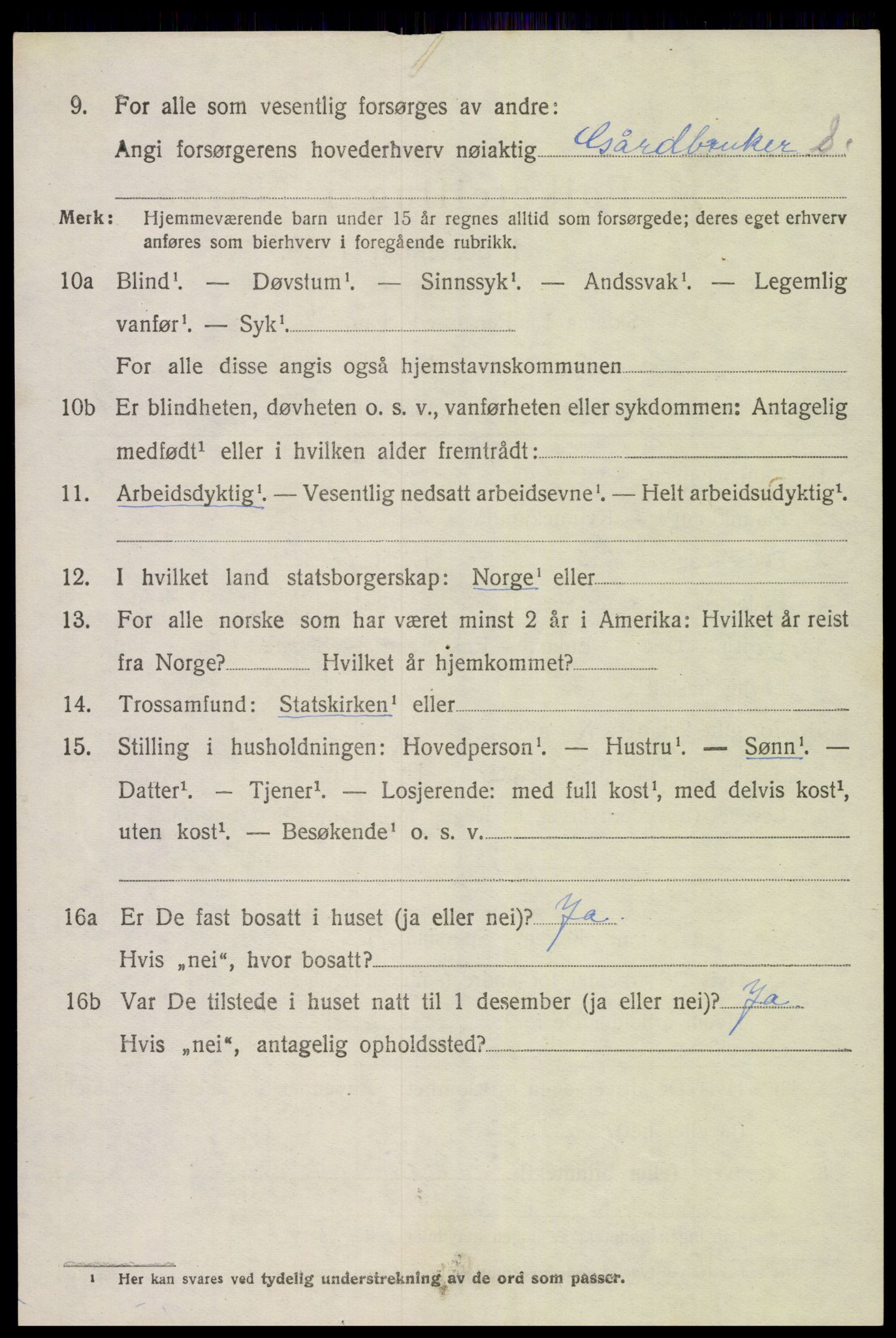 SAK, Folketelling 1920 for 0924 Landvik herred, 1920, s. 4015