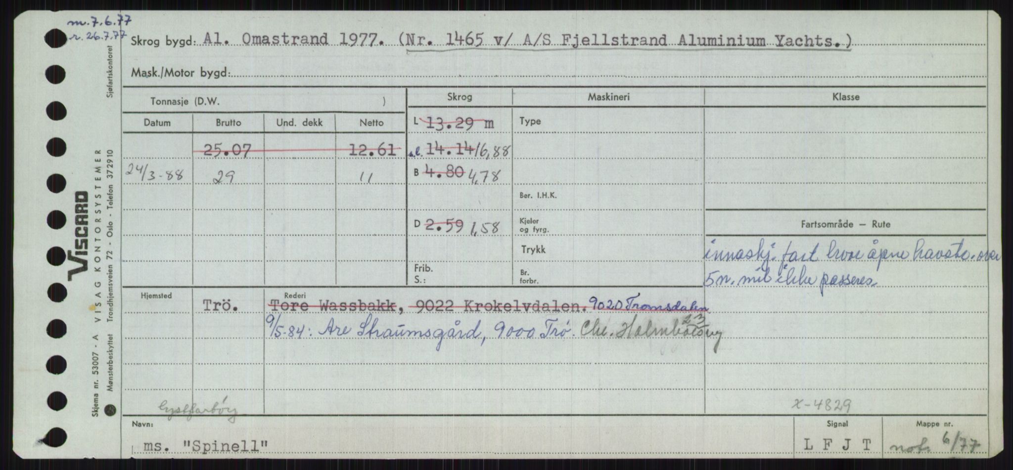 Sjøfartsdirektoratet med forløpere, Skipsmålingen, RA/S-1627/H/Ha/L0005/0002: Fartøy, S-Sven / Fartøy, Skjo-Sven, s. 317