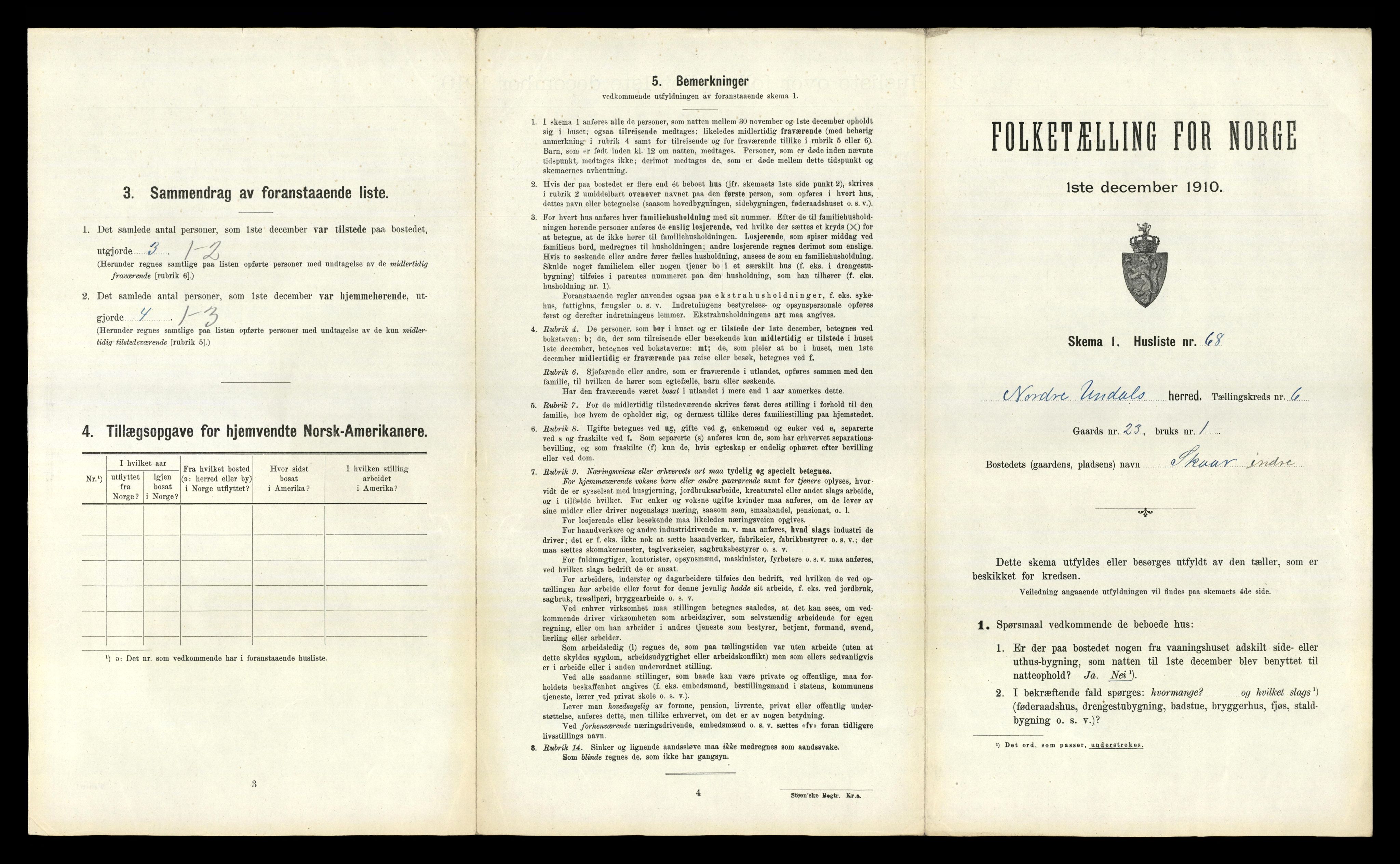 RA, Folketelling 1910 for 1028 Nord-Audnedal herred, 1910, s. 652