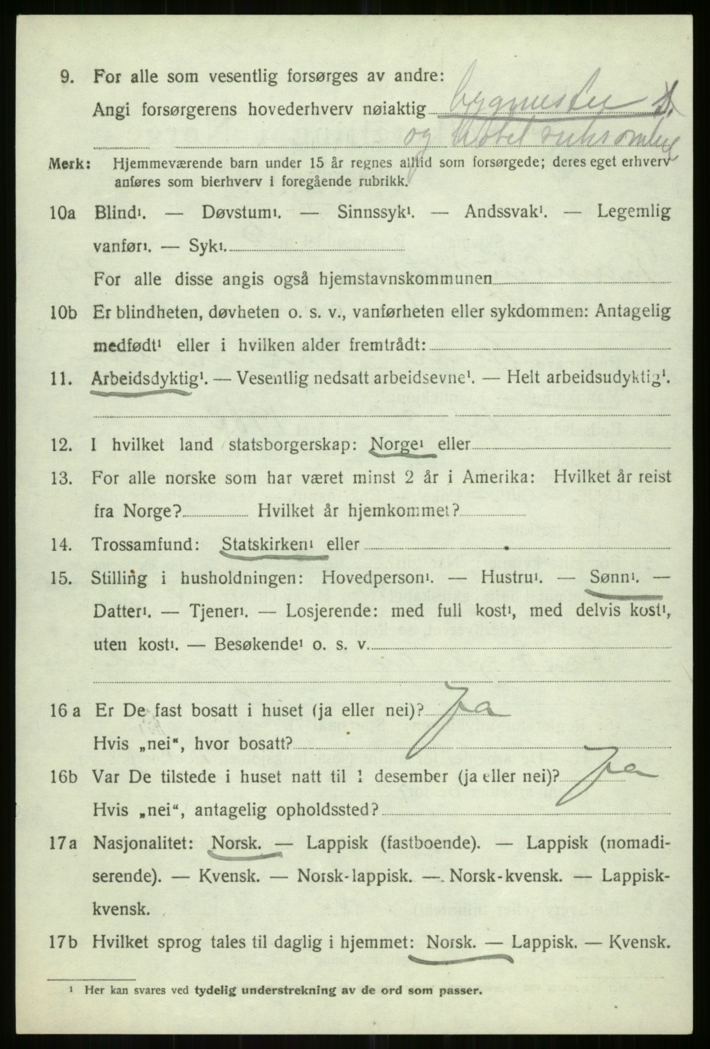 SATØ, Folketelling 1920 for 1934 Tromsøysund herred, 1920, s. 14211