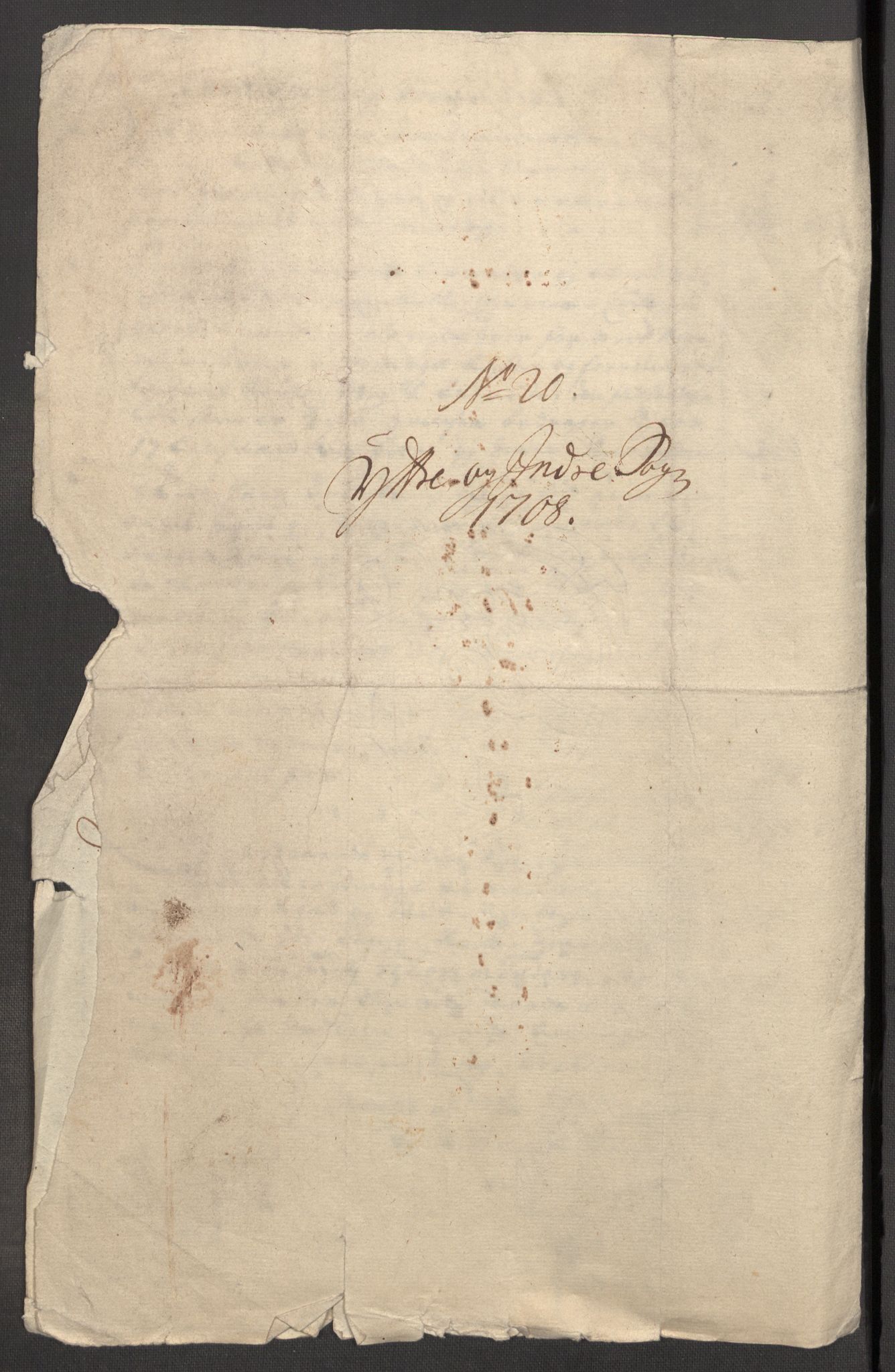 Rentekammeret inntil 1814, Reviderte regnskaper, Fogderegnskap, RA/EA-4092/R52/L3315: Fogderegnskap Sogn, 1708, s. 194