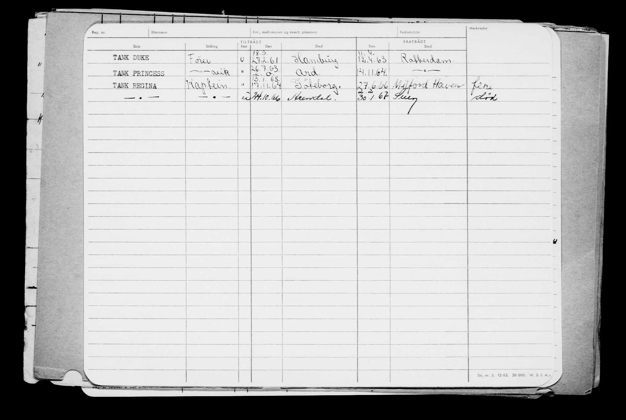 Direktoratet for sjømenn, AV/RA-S-3545/G/Gb/L0184: Hovedkort, 1920, s. 133