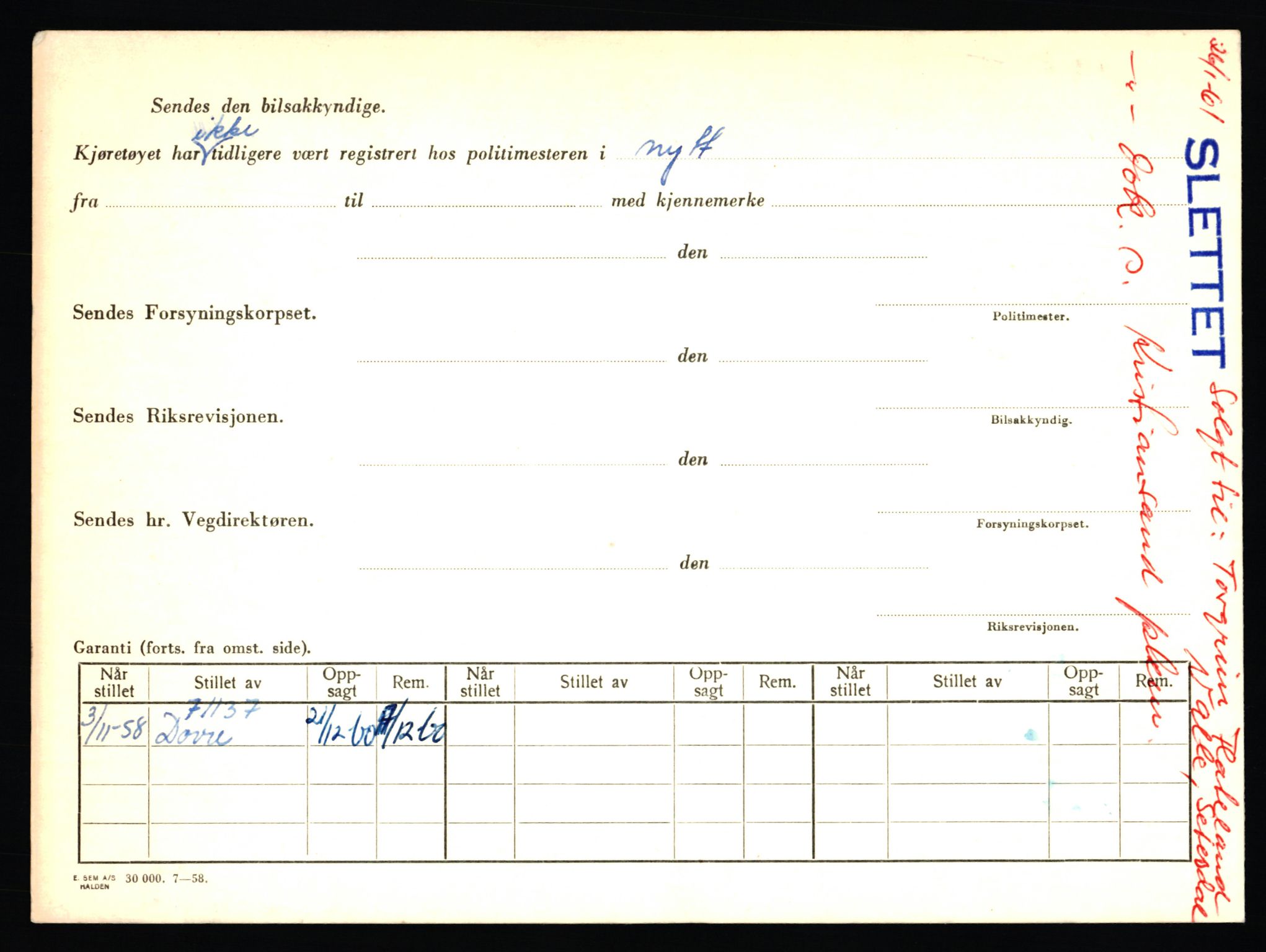 Stavanger trafikkstasjon, AV/SAST-A-101942/0/F/L0065: L-65400 - L-67649, 1930-1971, s. 938
