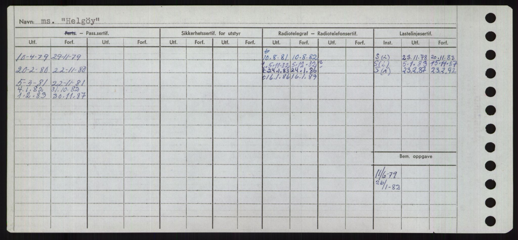 Sjøfartsdirektoratet med forløpere, Skipsmålingen, RA/S-1627/H/Ha/L0002/0002: Fartøy, Eik-Hill / Fartøy, G-Hill, s. 804