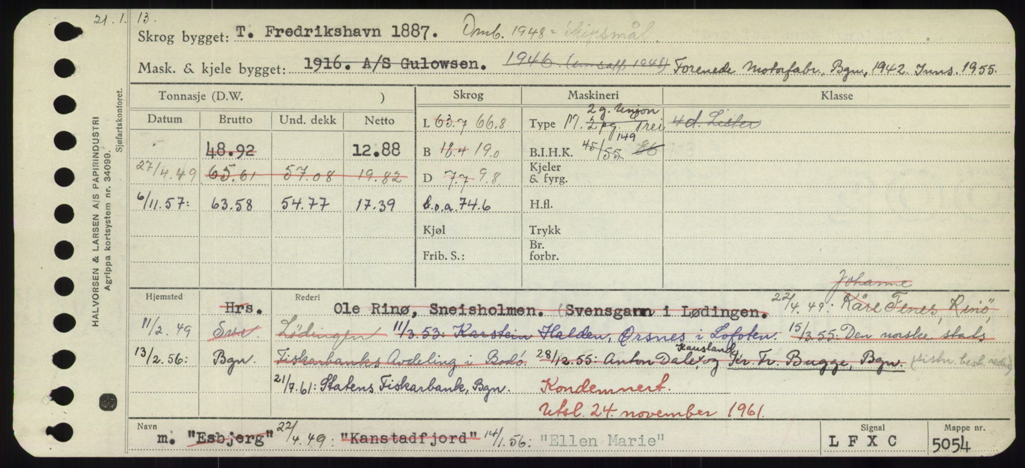 Sjøfartsdirektoratet med forløpere, Skipsmålingen, RA/S-1627/H/Hd/L0009: Fartøy, E, s. 355