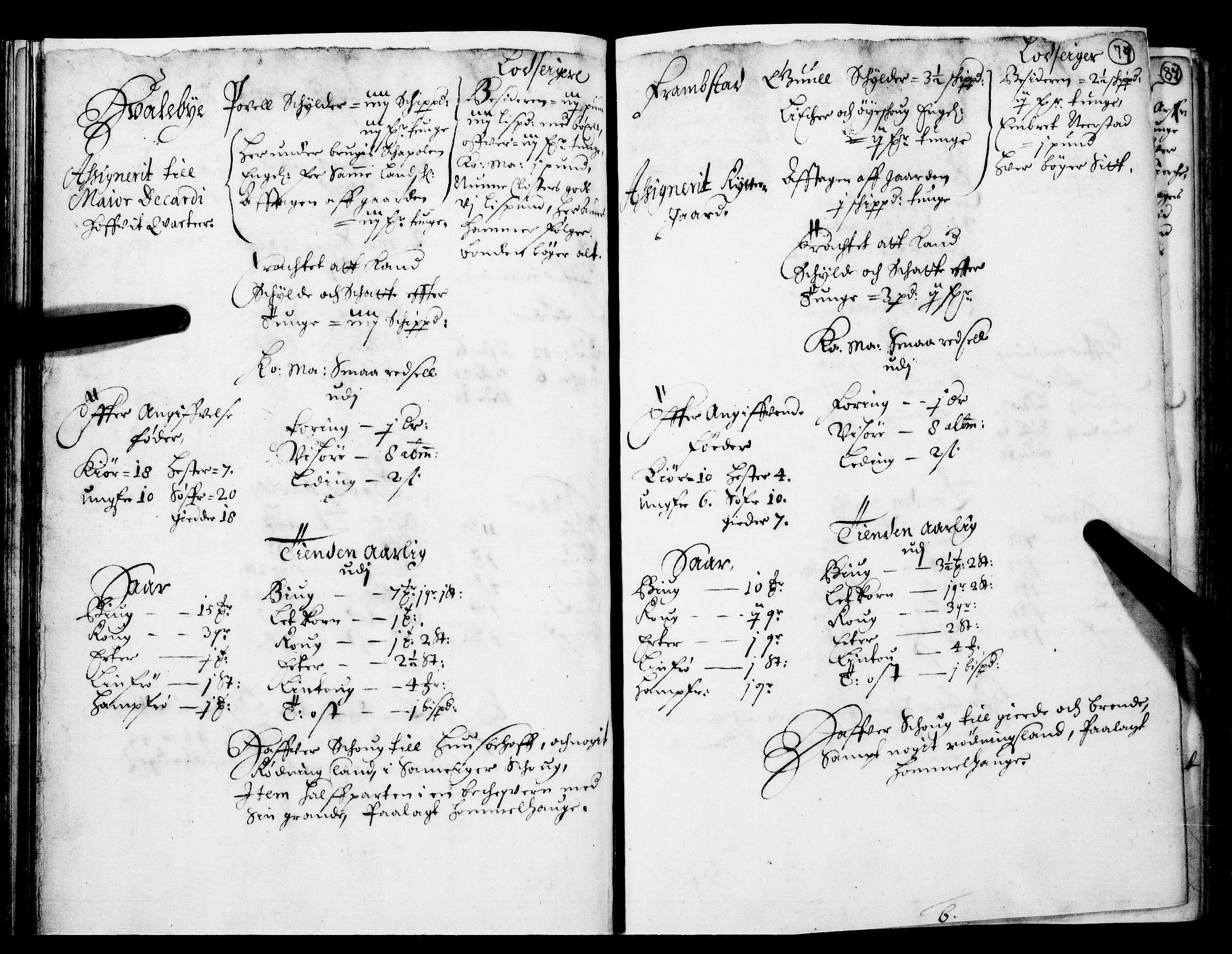 Rentekammeret inntil 1814, Realistisk ordnet avdeling, RA/EA-4070/N/Nb/Nba/L0016: Hadeland og Valdres fogderi, 1. del, 1667, s. 78b-79a