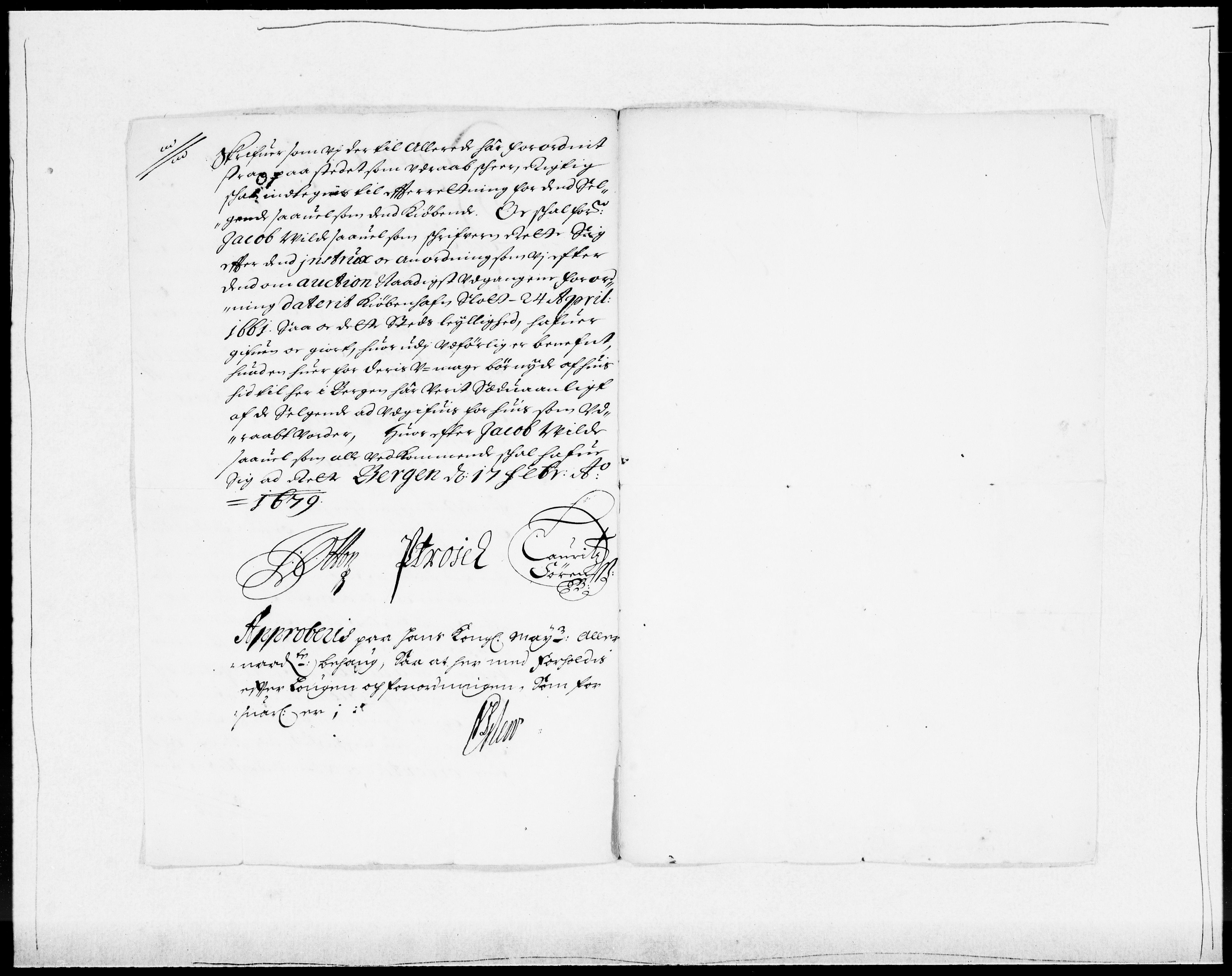 Danske Kanselli 1572-1799, AV/RA-EA-3023/F/Fc/Fcc/Fcca/L0032: Norske innlegg 1572-1799, 1674-1680, s. 363