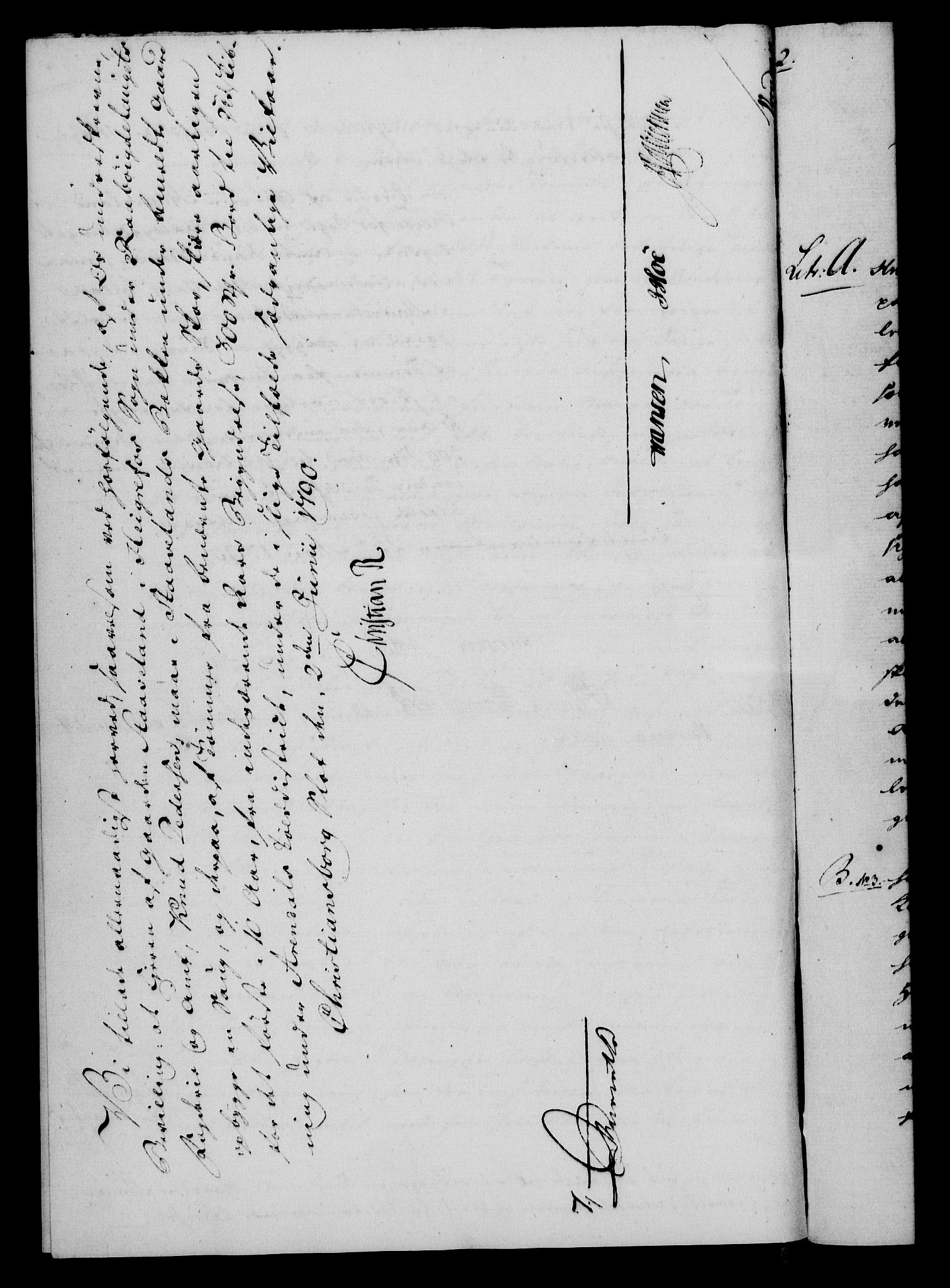 Rentekammeret, Kammerkanselliet, RA/EA-3111/G/Gf/Gfa/L0072: Norsk relasjons- og resolusjonsprotokoll (merket RK 52.72), 1790, s. 350