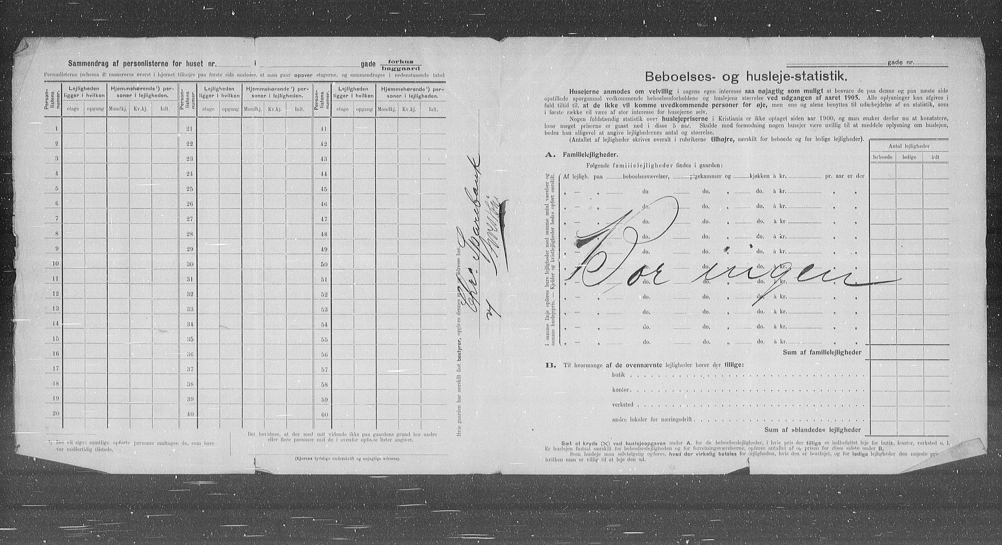 OBA, Kommunal folketelling 31.12.1905 for Kristiania kjøpstad, 1905, s. 44624