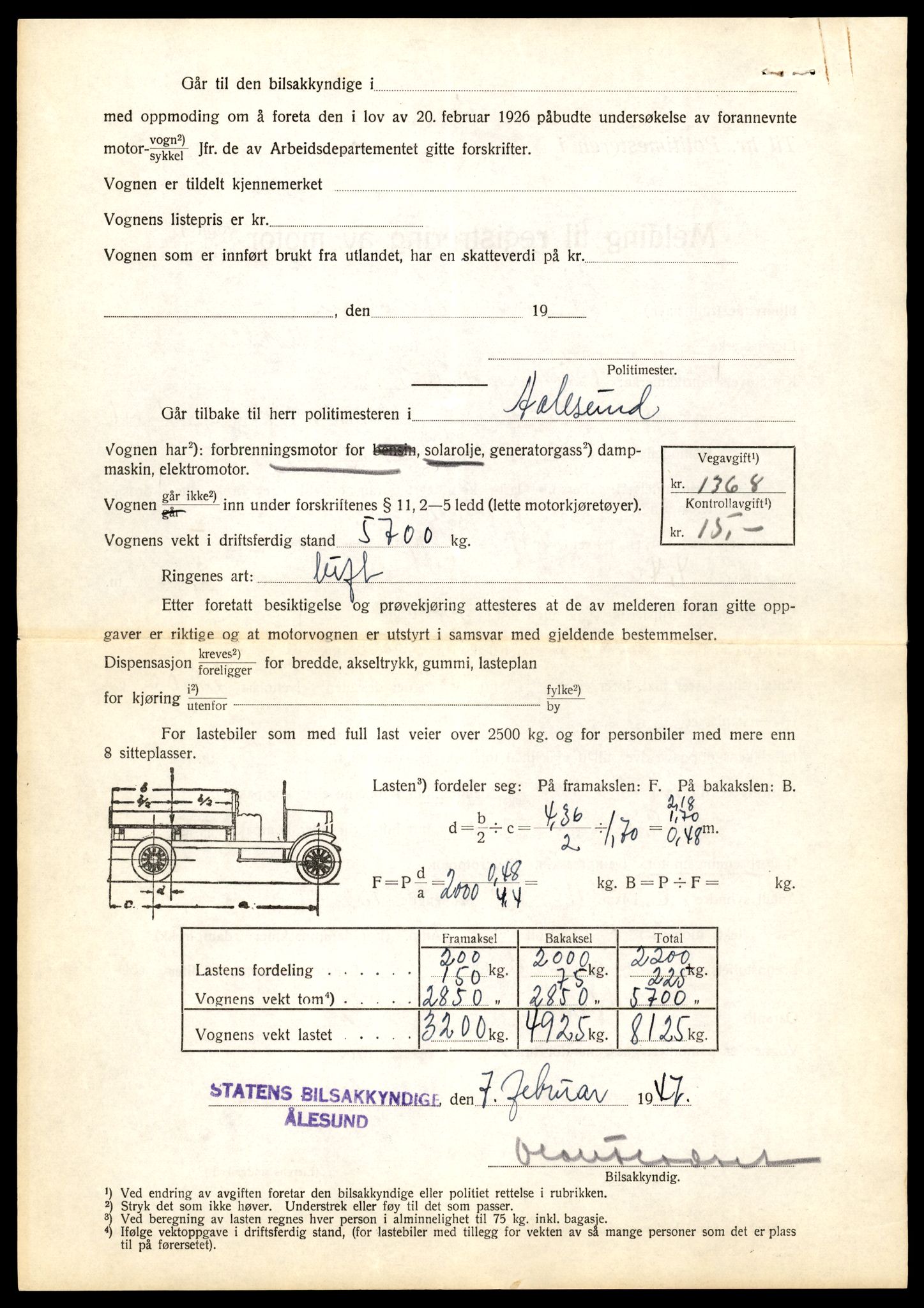 Møre og Romsdal vegkontor - Ålesund trafikkstasjon, AV/SAT-A-4099/F/Fe/L0033: Registreringskort for kjøretøy T 12151 - T 12474, 1927-1998, s. 2934
