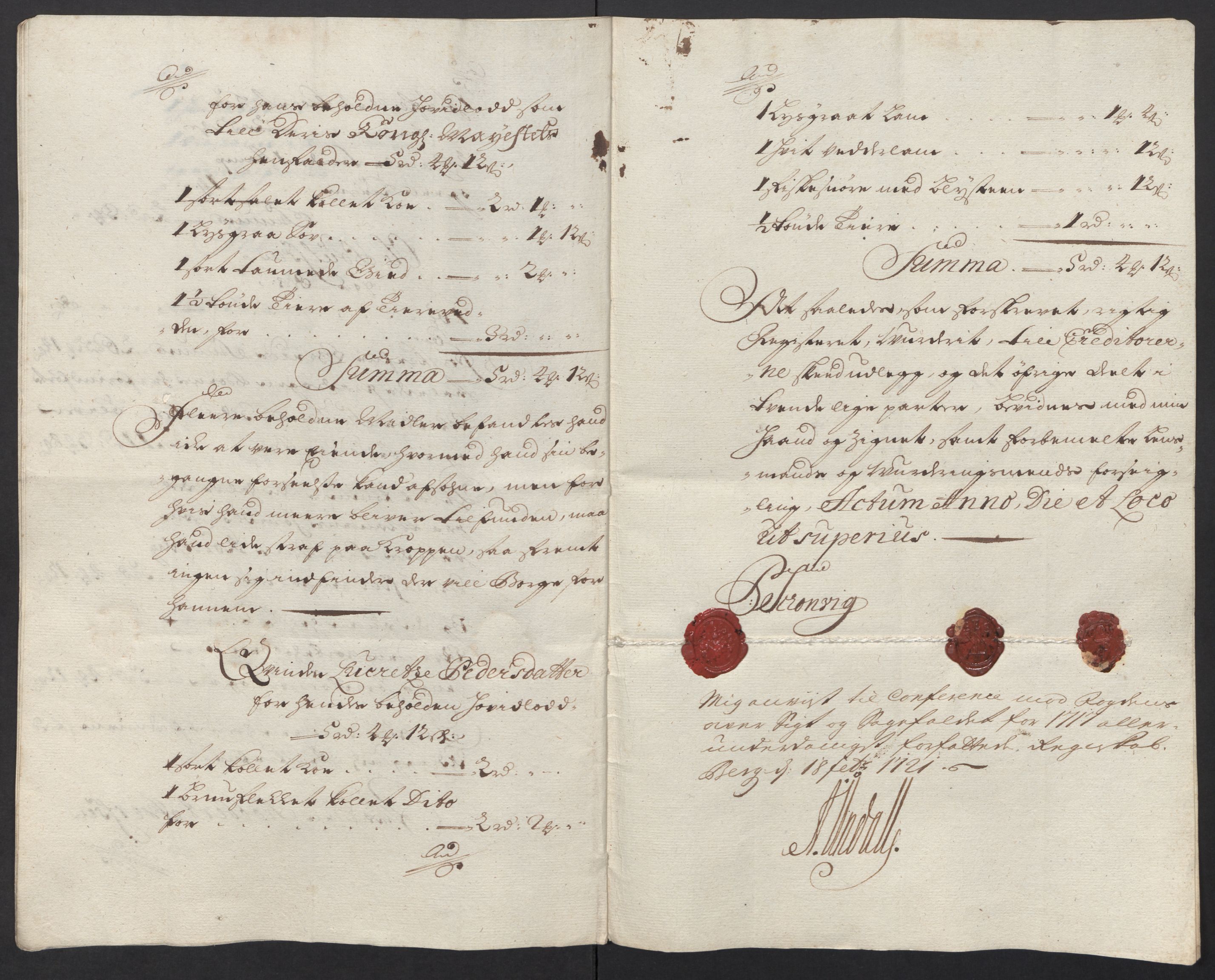 Rentekammeret inntil 1814, Reviderte regnskaper, Fogderegnskap, RA/EA-4092/R53/L3441: Fogderegnskap Sunn- og Nordfjord, 1717-1718, s. 131