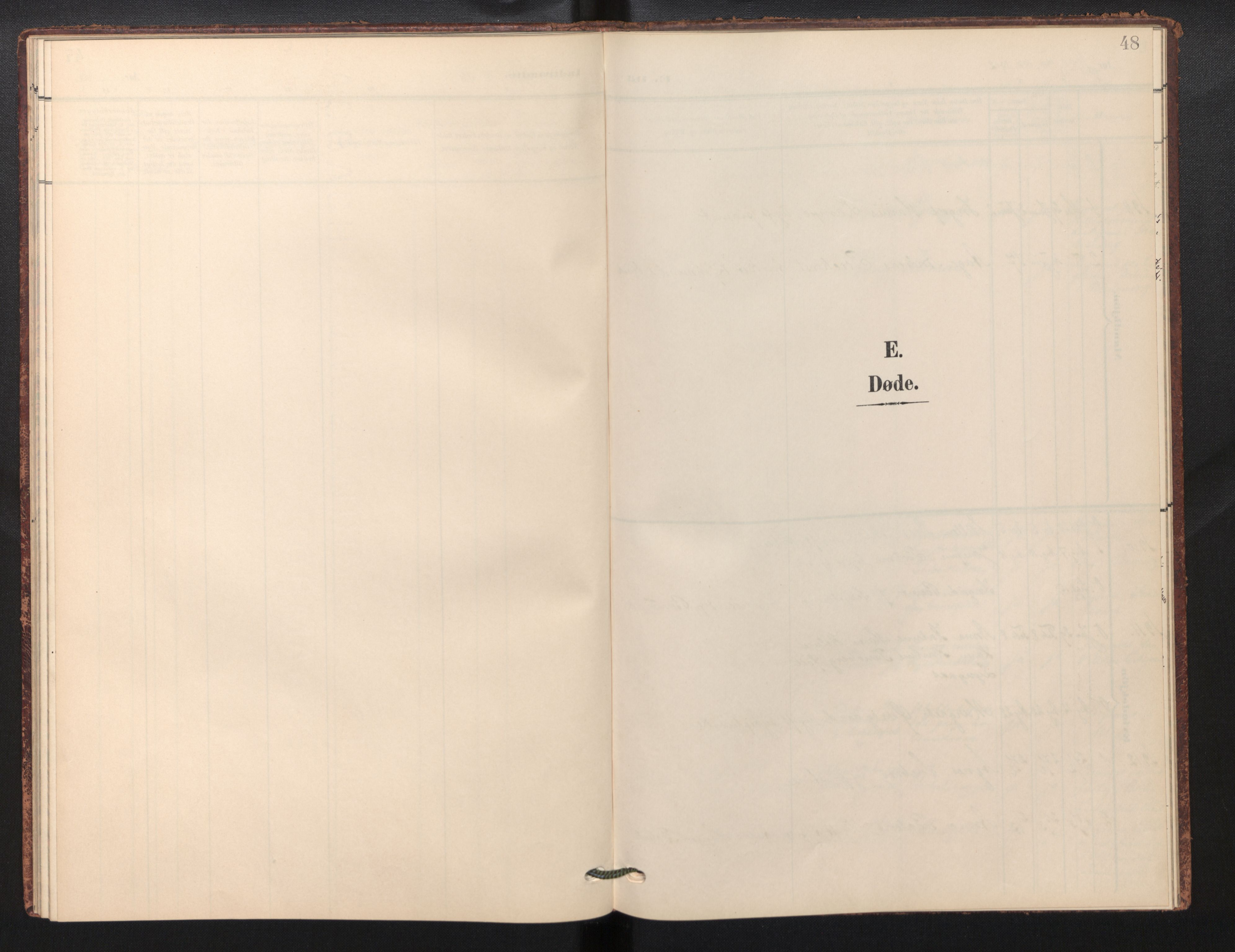 Den norske sjømannsmisjon i utlandet / Berlin, SAB/SAB/PA-0360/H/Ha/L0001: Ministerialbok nr. A 1, 1905-1955, s. 47b-48a