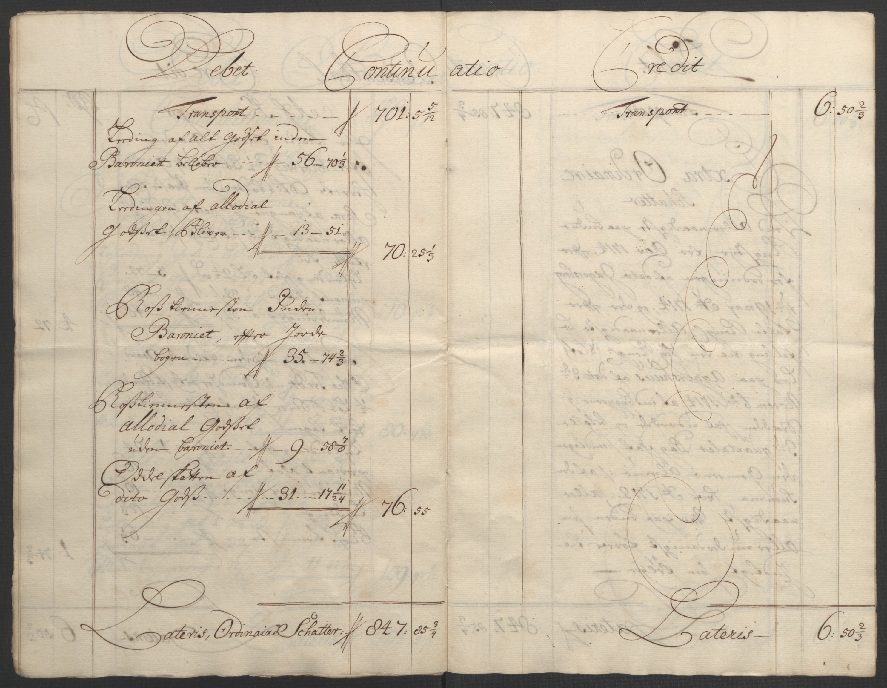Rentekammeret inntil 1814, Reviderte regnskaper, Fogderegnskap, AV/RA-EA-4092/R49/L3138: Fogderegnskap Rosendal Baroni, 1691-1714, s. 365