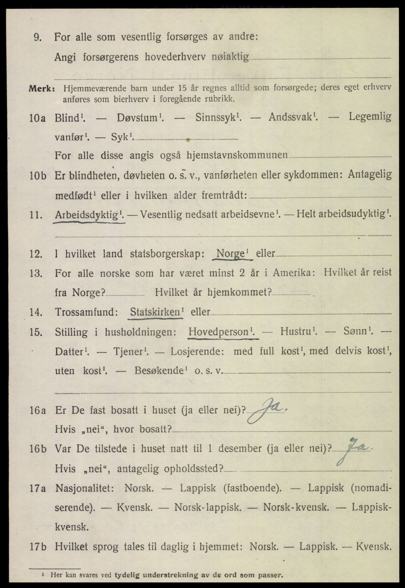 SAT, Folketelling 1920 for 1742 Grong herred, 1920, s. 4106