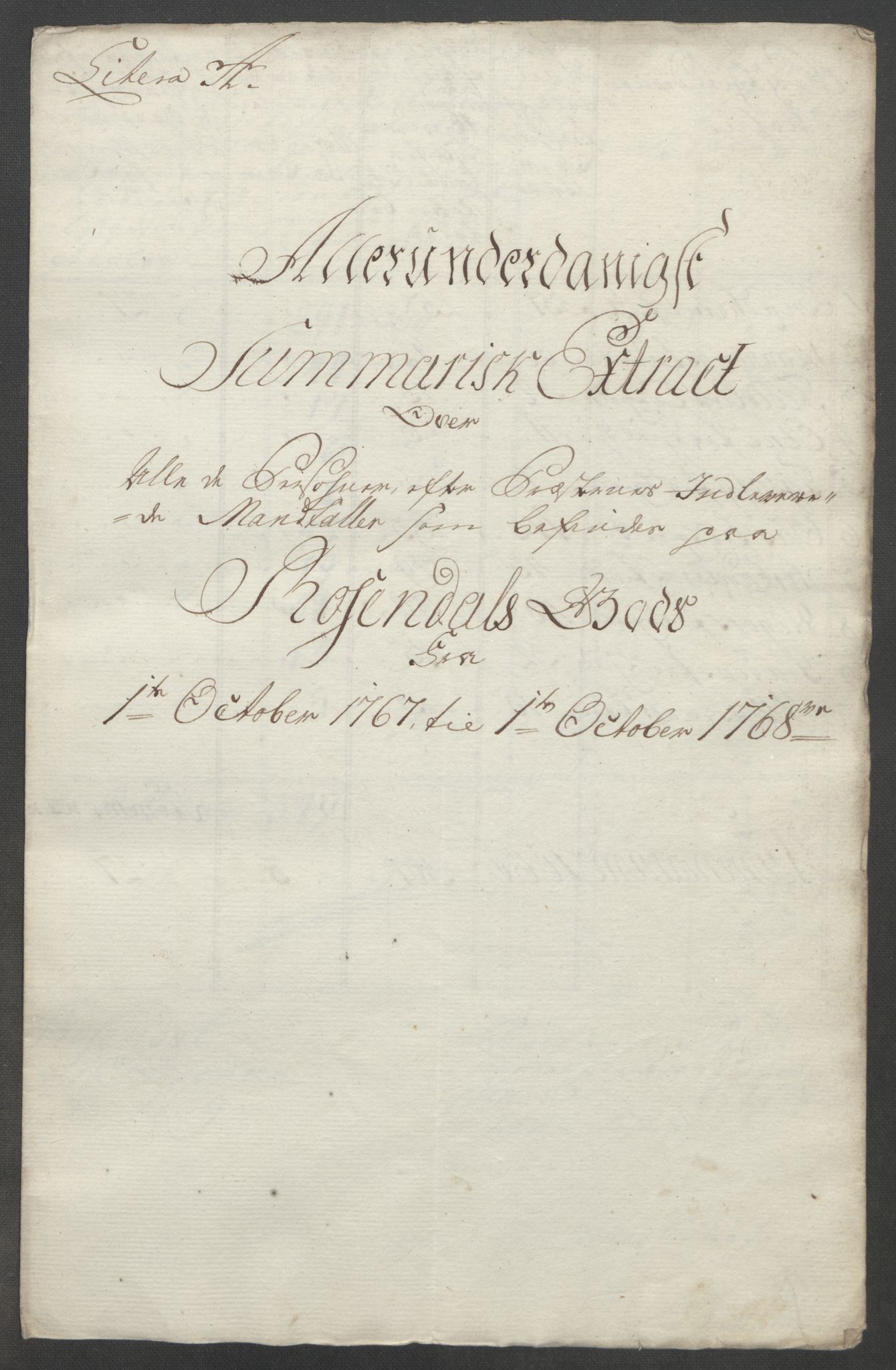 Rentekammeret inntil 1814, Reviderte regnskaper, Fogderegnskap, RA/EA-4092/R49/L3157: Ekstraskatten Rosendal Baroni, 1762-1772, s. 212