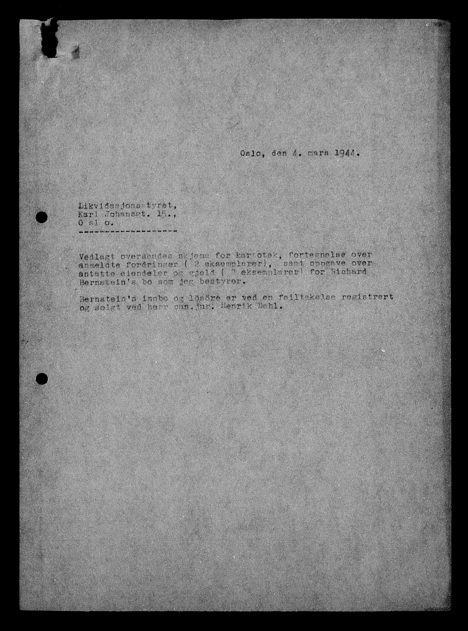 Justisdepartementet, Tilbakeføringskontoret for inndratte formuer, RA/S-1564/H/Hc/Hcc/L0923: --, 1945-1947, s. 564