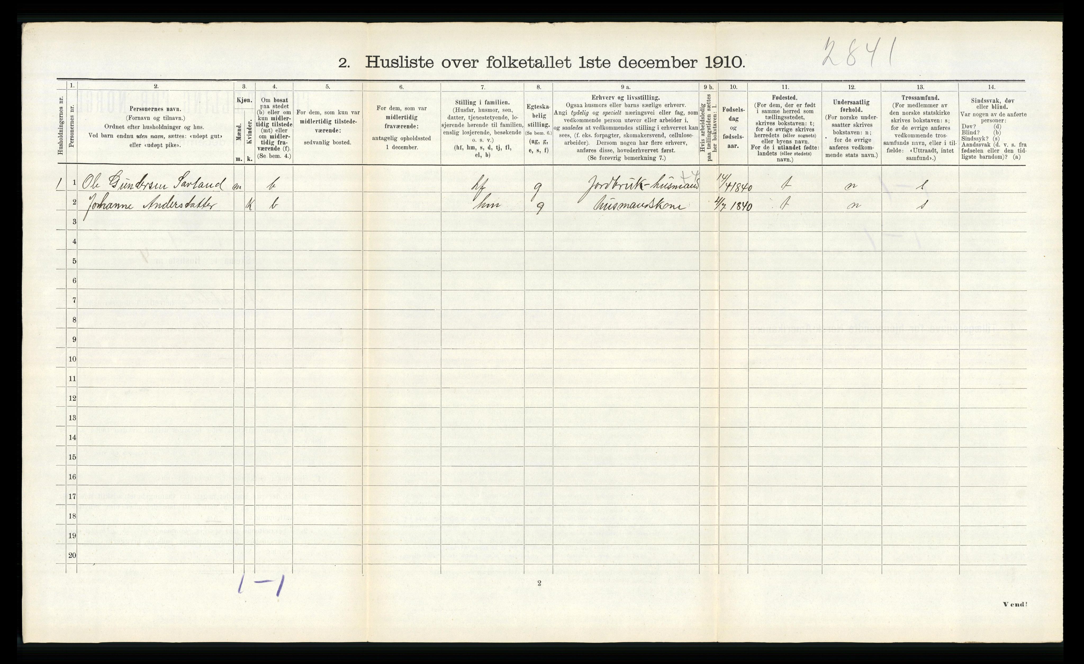 RA, Folketelling 1910 for 1433 Naustdal herred, 1910, s. 564