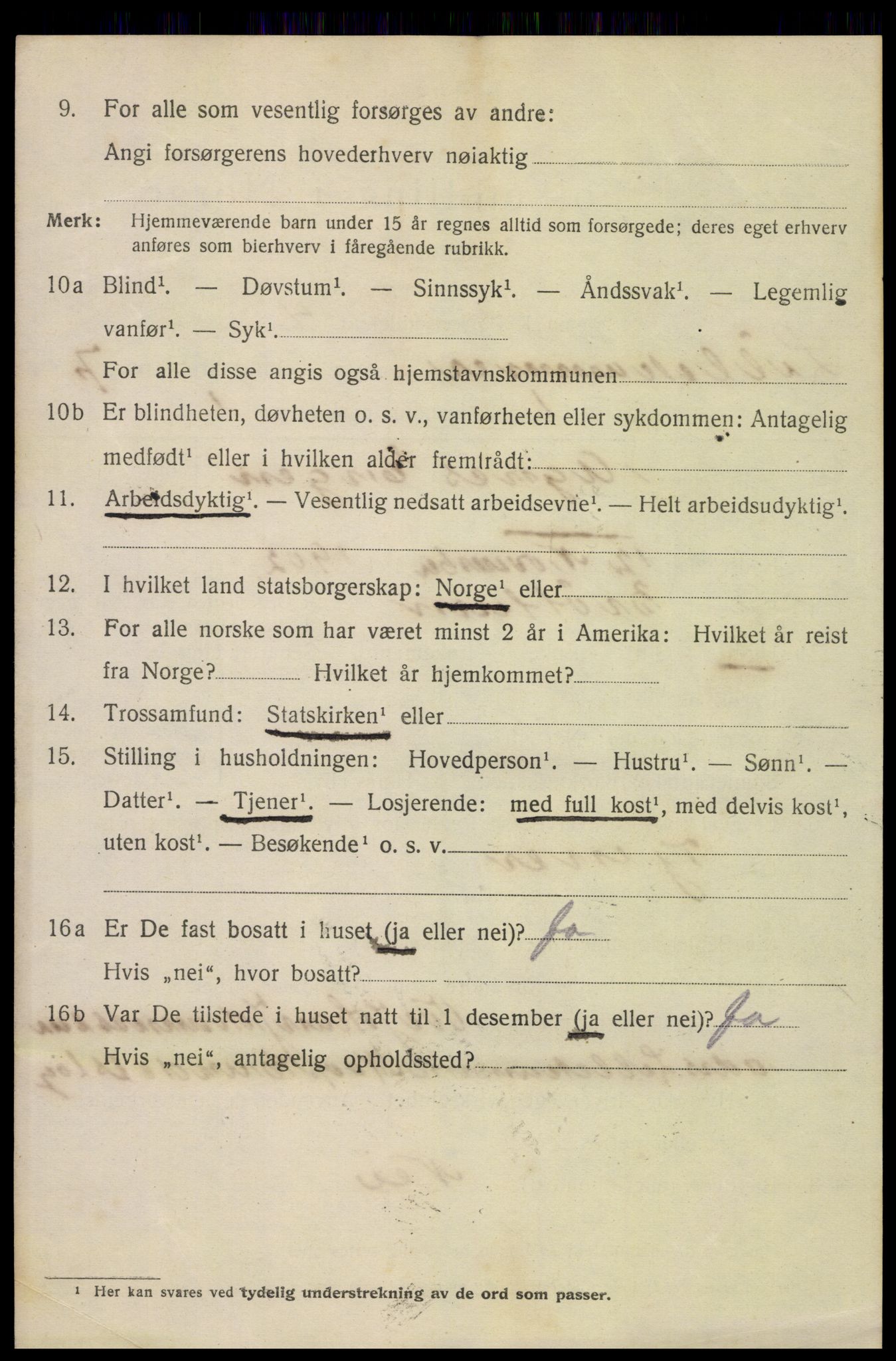 SAH, Folketelling 1920 for 0501 Lillehammer kjøpstad, 1920, s. 9417