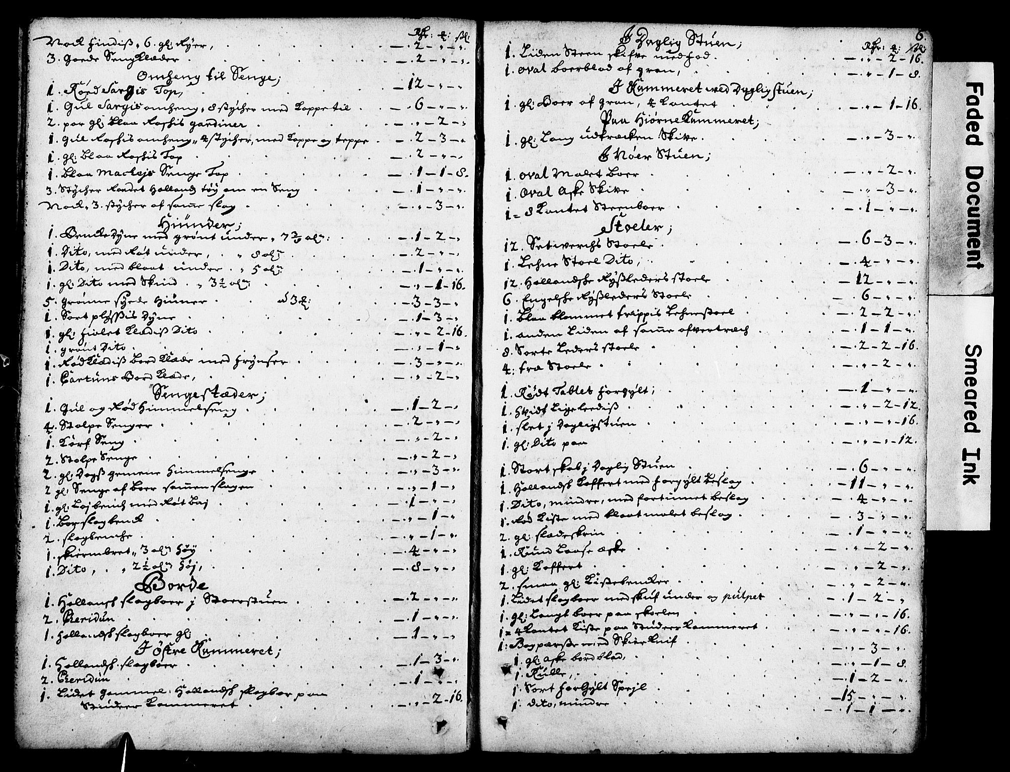 Jarlsberg prosti, AV/SAKO-A-445/O/Ob/L0001: Skifteprotokoll, 1704-1738, s. 6