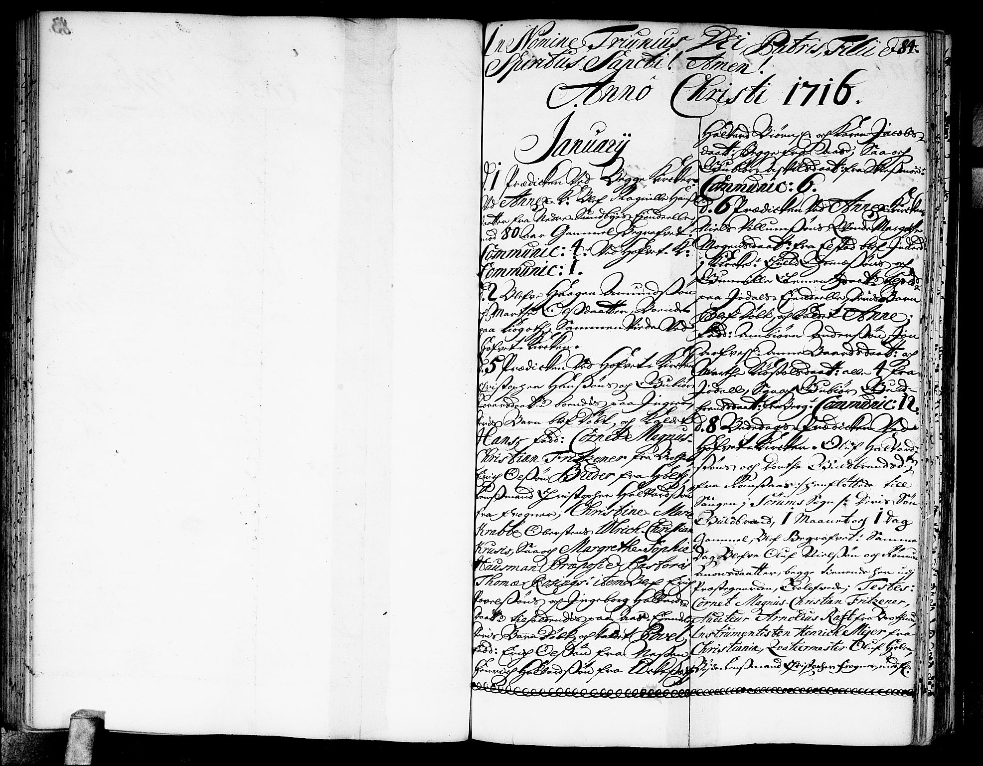 Ullensaker prestekontor Kirkebøker, SAO/A-10236a/F/Fa/L0003: Ministerialbok nr. I 3, 1711-1720, s. 84