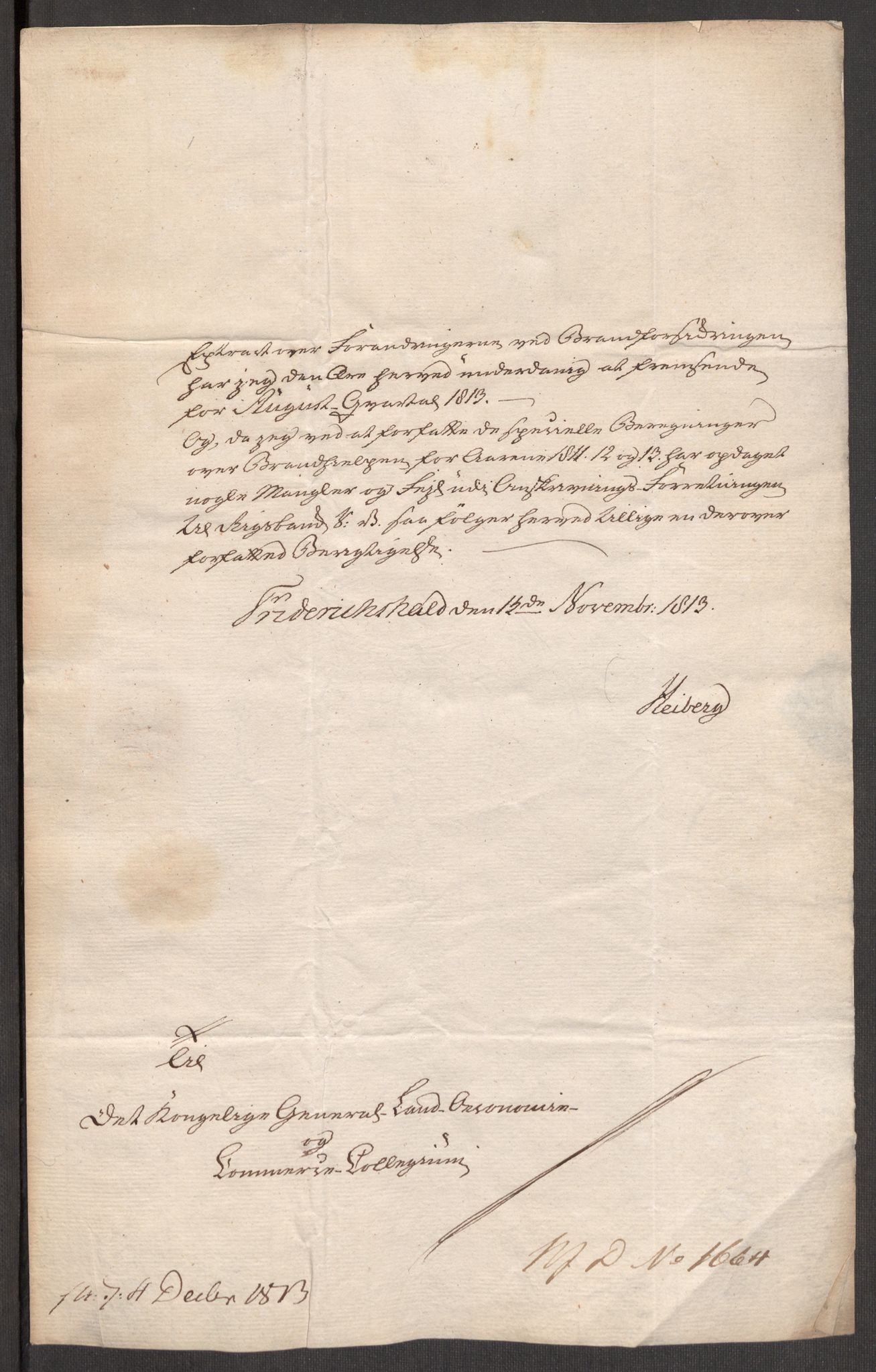Kommersekollegiet, Brannforsikringskontoret 1767-1814, AV/RA-EA-5458/F/Fa/L0025/0002: Fredrikshald / Dokumenter, 1797-1807