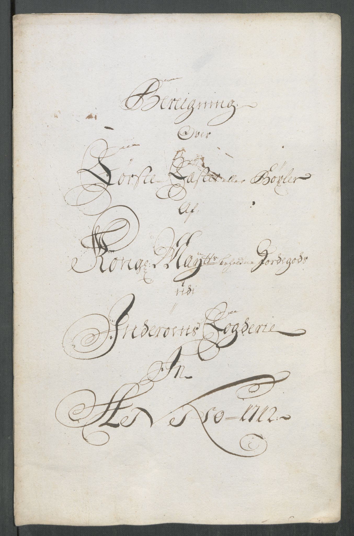Rentekammeret inntil 1814, Reviderte regnskaper, Fogderegnskap, RA/EA-4092/R63/L4320: Fogderegnskap Inderøy, 1712, s. 204