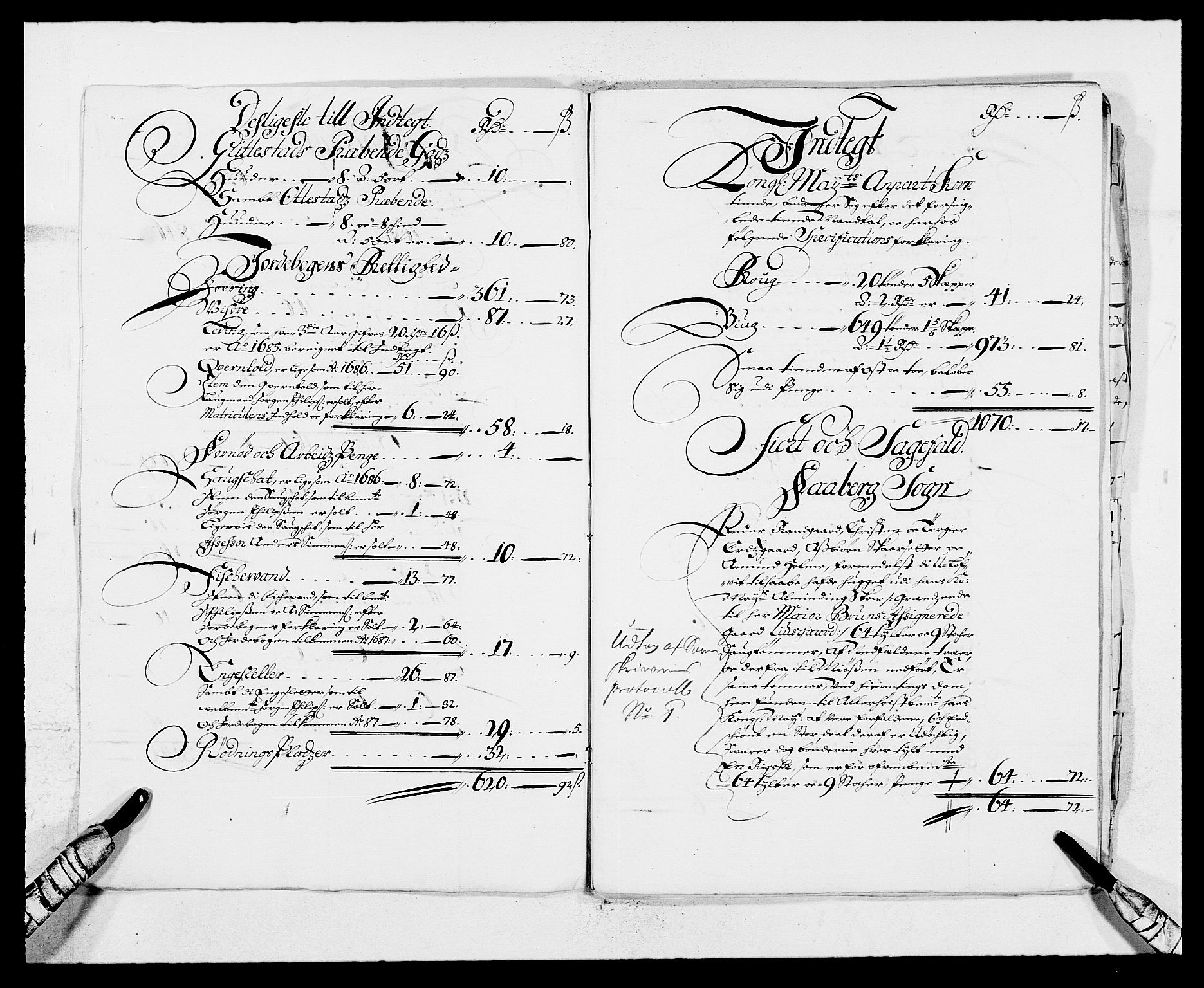 Rentekammeret inntil 1814, Reviderte regnskaper, Fogderegnskap, RA/EA-4092/R17/L1162: Fogderegnskap Gudbrandsdal, 1682-1689, s. 3