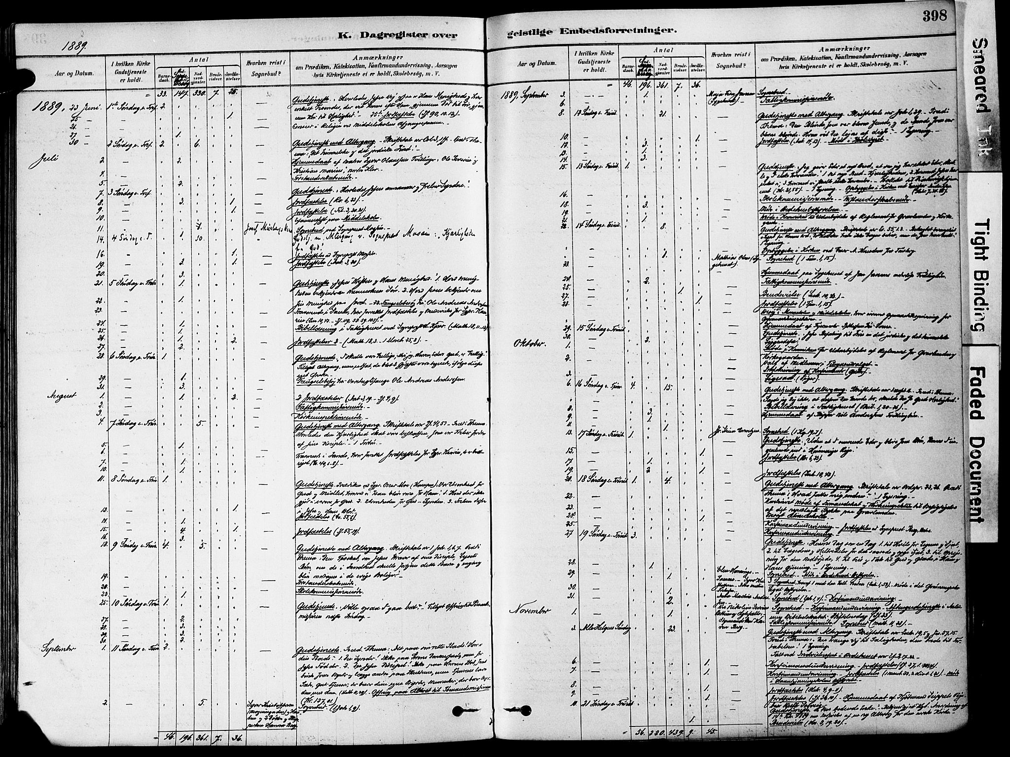 Holmestrand kirkebøker, AV/SAKO-A-346/F/Fa/L0004: Ministerialbok nr. 4, 1880-1901, s. 398