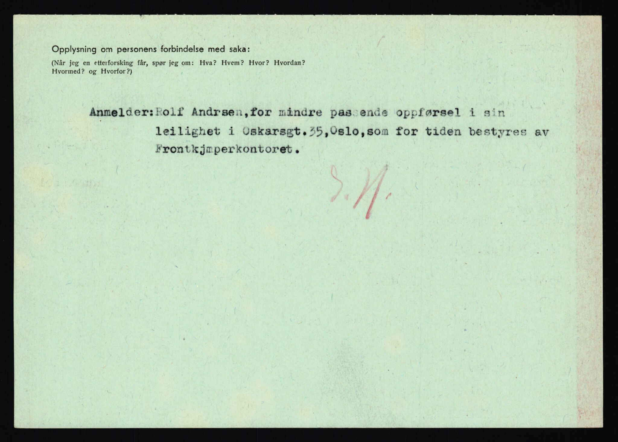 Statspolitiet - Hovedkontoret / Osloavdelingen, AV/RA-S-1329/C/Ca/L0009: Knutsen - Limstrand, 1943-1945, s. 4007