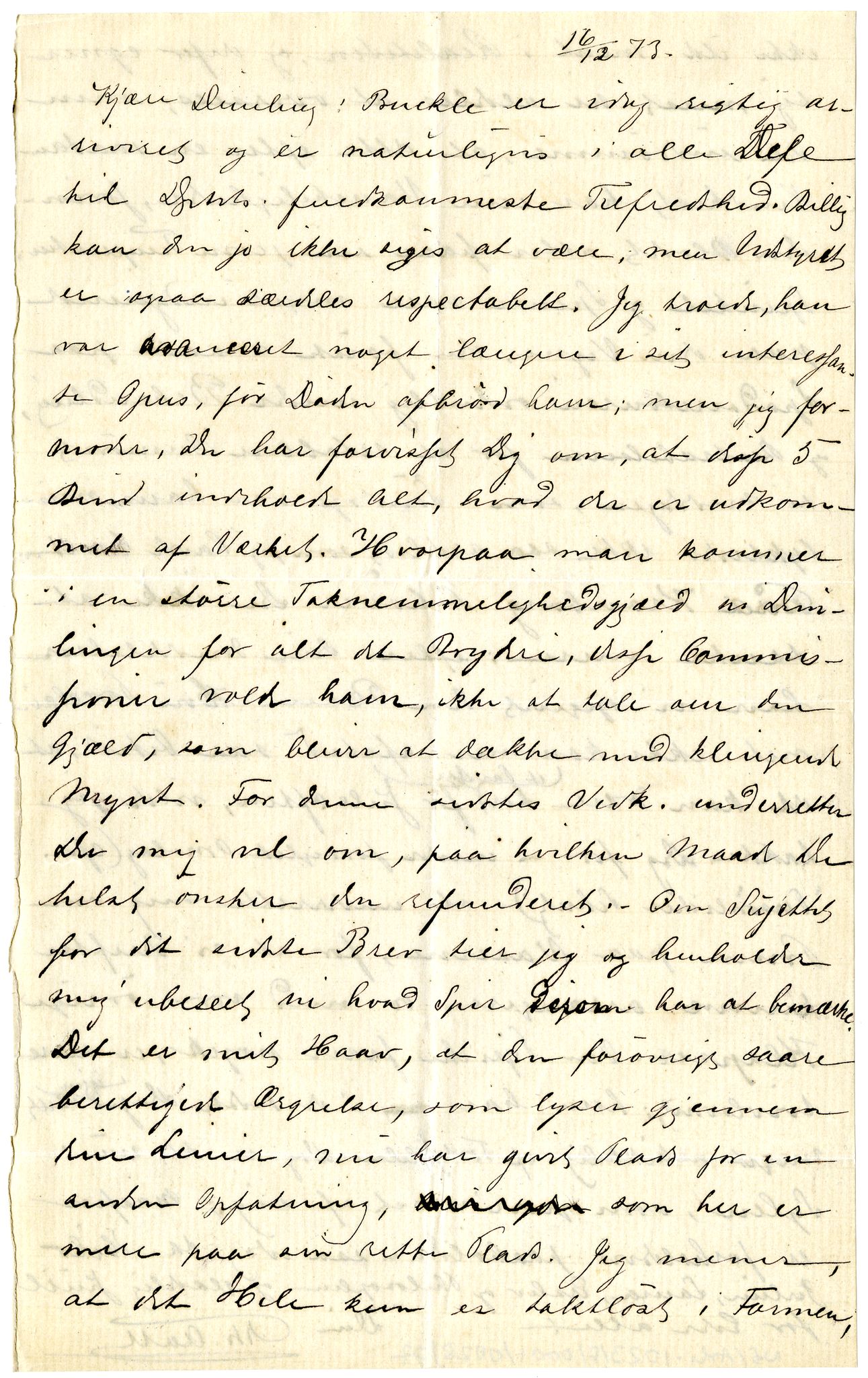 Diderik Maria Aalls brevsamling, NF/Ark-1023/F/L0001: D.M. Aalls brevsamling. A - B, 1738-1889, s. 324