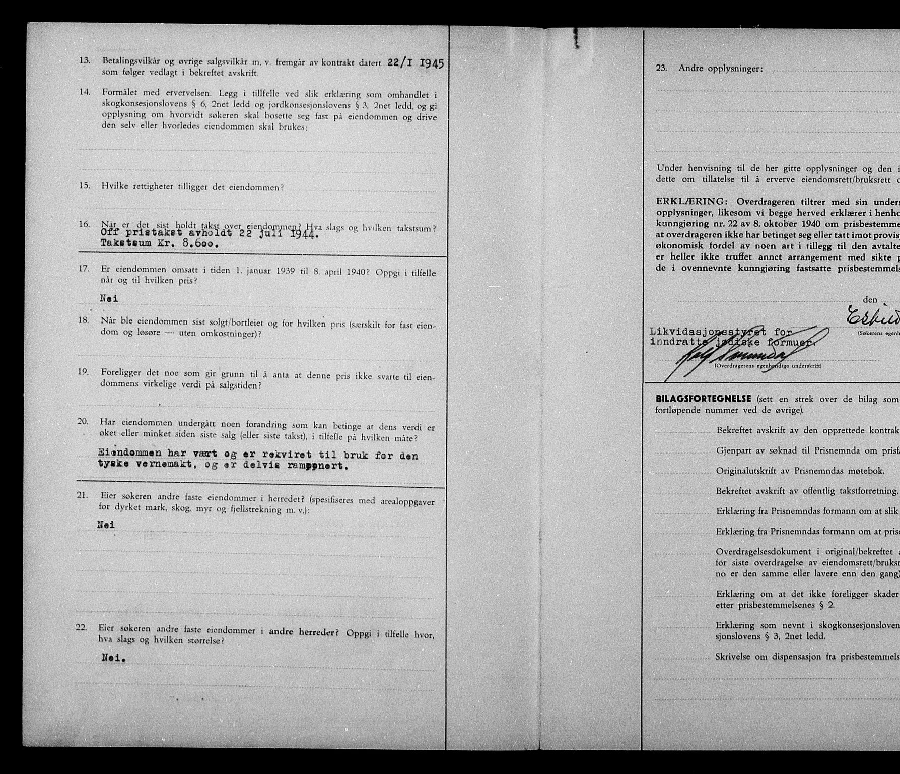 Justisdepartementet, Tilbakeføringskontoret for inndratte formuer, AV/RA-S-1564/H/Hc/Hca/L0894: --, 1945-1947, s. 163