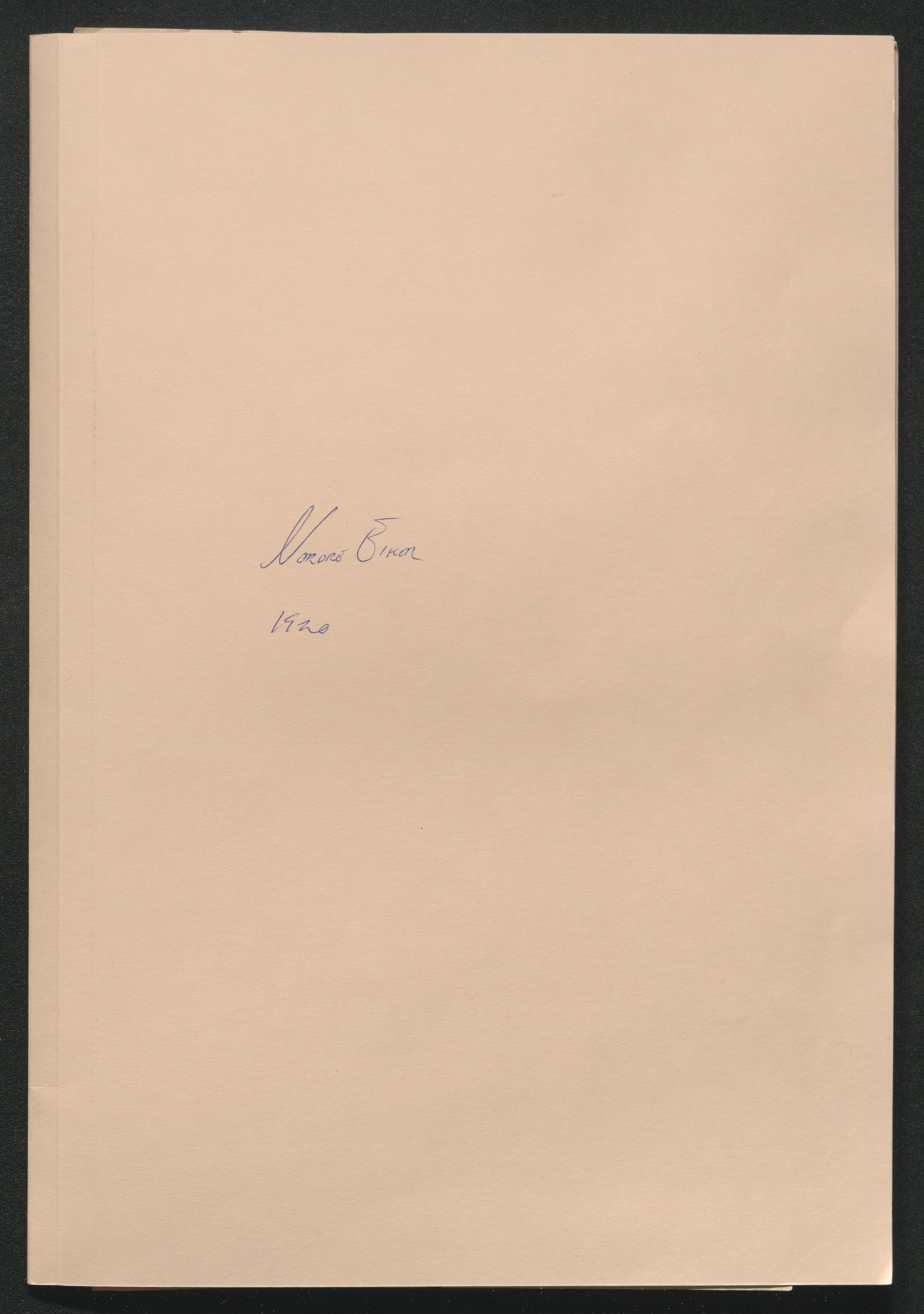 Eiker, Modum og Sigdal sorenskriveri, SAKO/A-123/H/Ha/Hab/L0040: Dødsfallsmeldinger, 1920-1921, s. 1