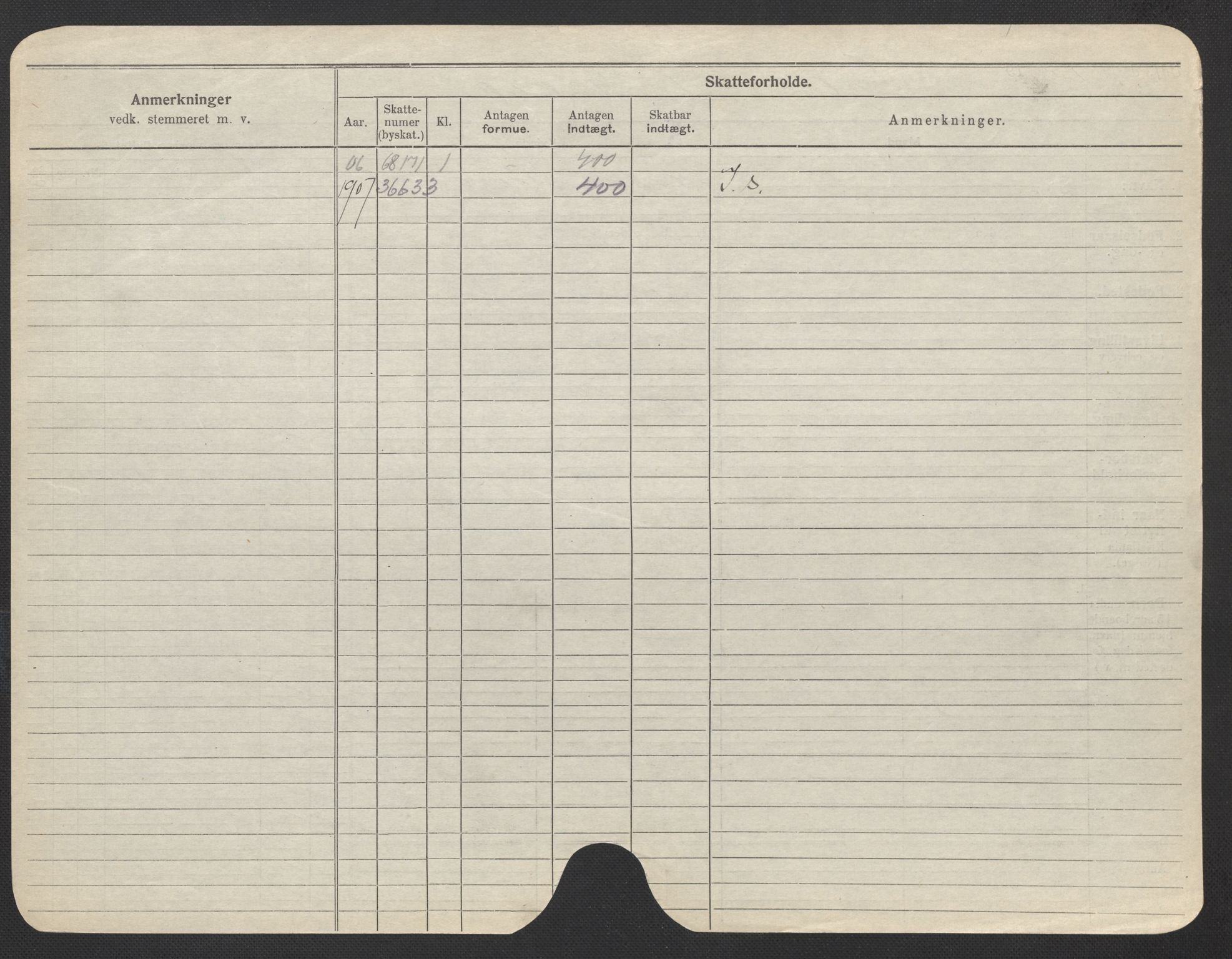 Oslo folkeregister, Registerkort, AV/SAO-A-11715/F/Fa/Fac/L0019: Kvinner, 1906-1914, s. 1009b