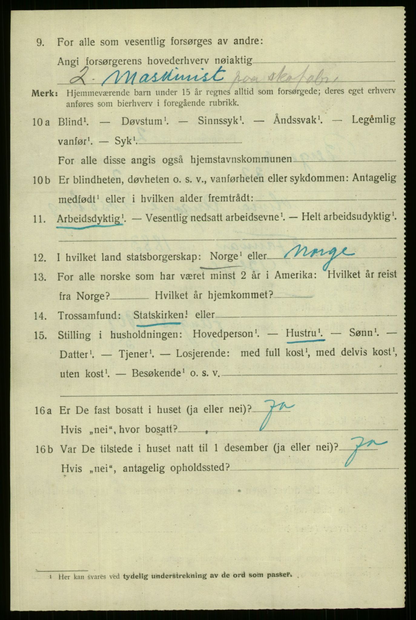 SAB, Folketelling 1920 for 1301 Bergen kjøpstad, 1920, s. 214846