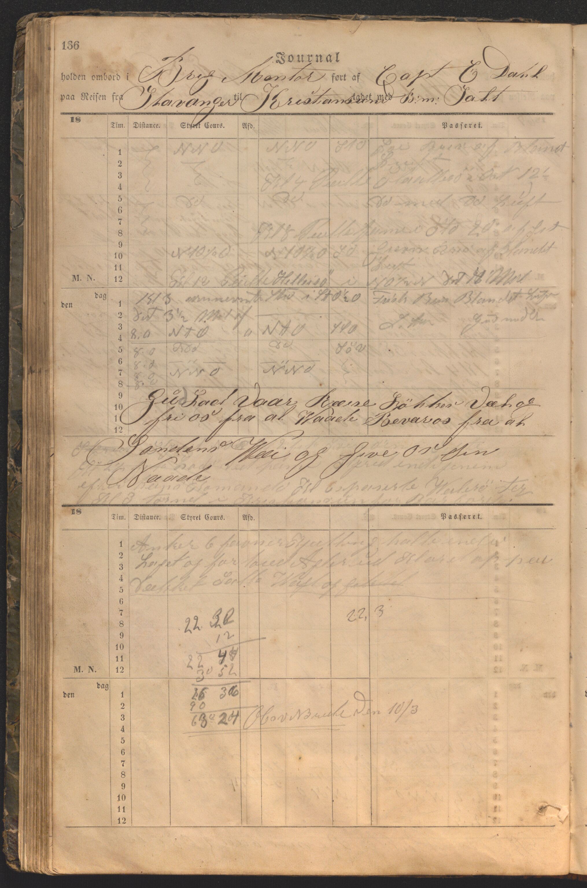 Enkeltstående fartøy, HABI/020/H/Ha, 1866-1869, s. 136