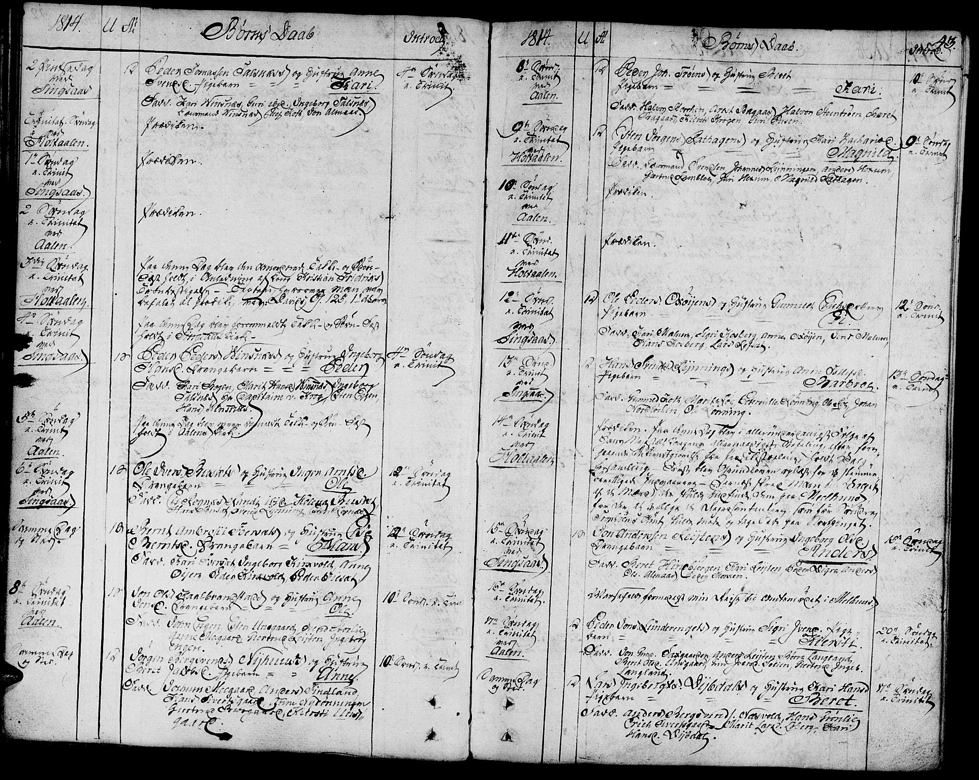 Ministerialprotokoller, klokkerbøker og fødselsregistre - Sør-Trøndelag, SAT/A-1456/685/L0953: Ministerialbok nr. 685A02, 1805-1816, s. 43