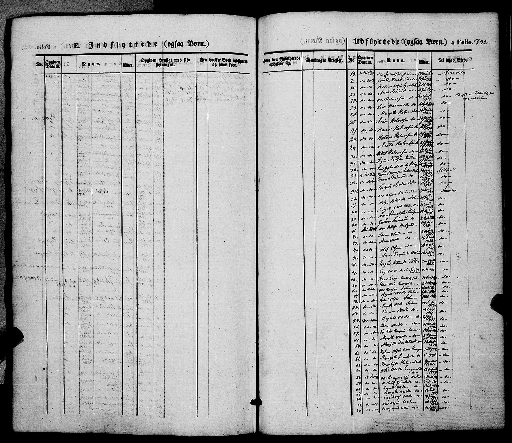 Hjartdal kirkebøker, SAKO/A-270/F/Fa/L0008: Ministerialbok nr. I 8, 1844-1859, s. 332